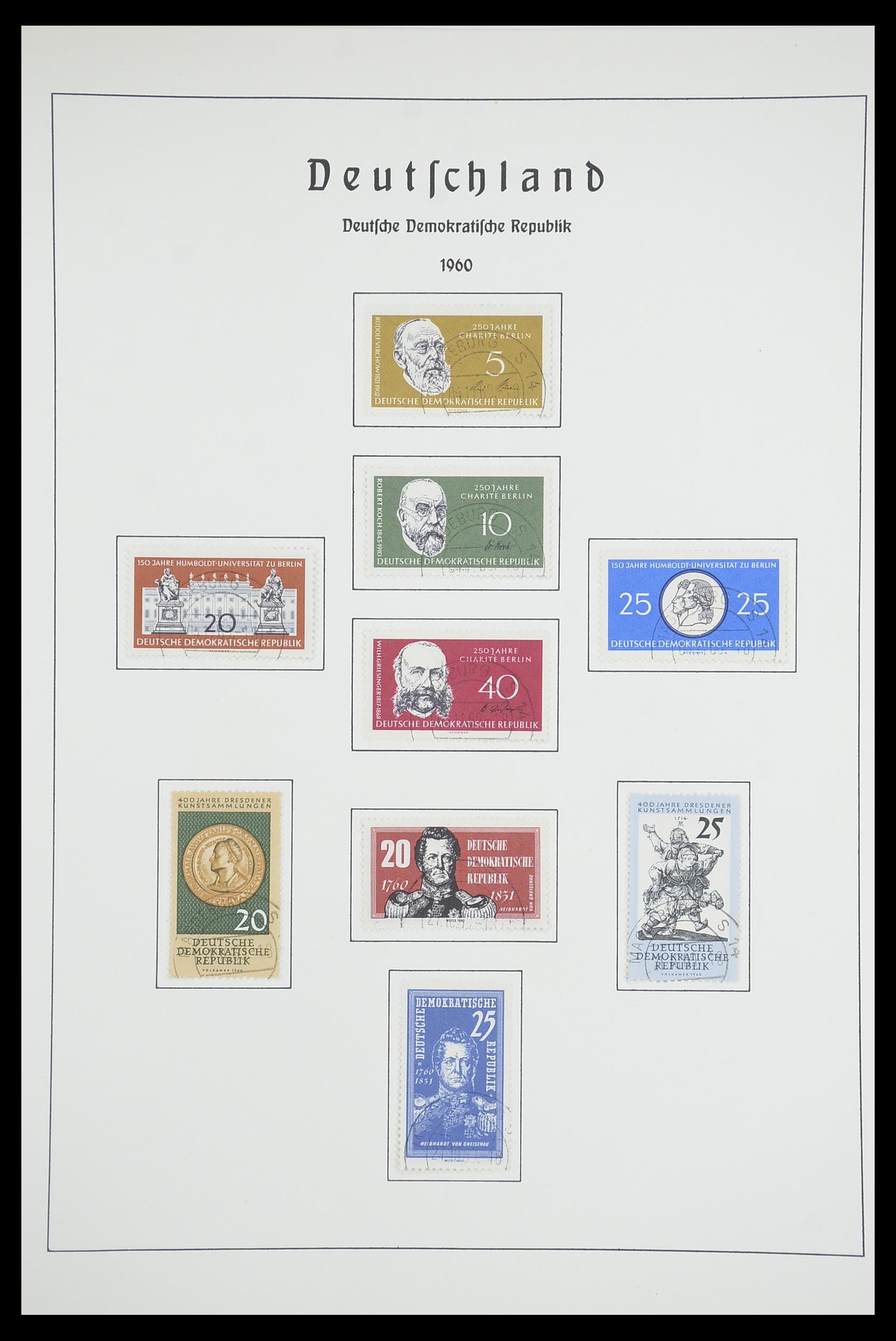 33709 058 - Stamp collection 33709 DDR 1948-1973.