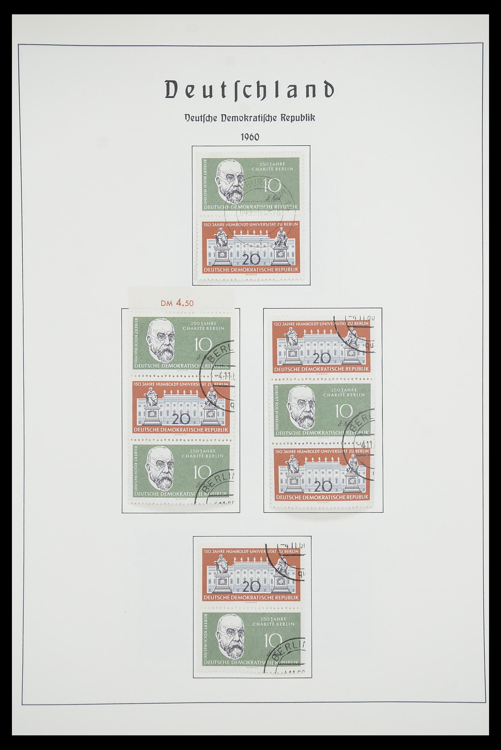 33709 065 - Stamp collection 33709 DDR 1948-1973.