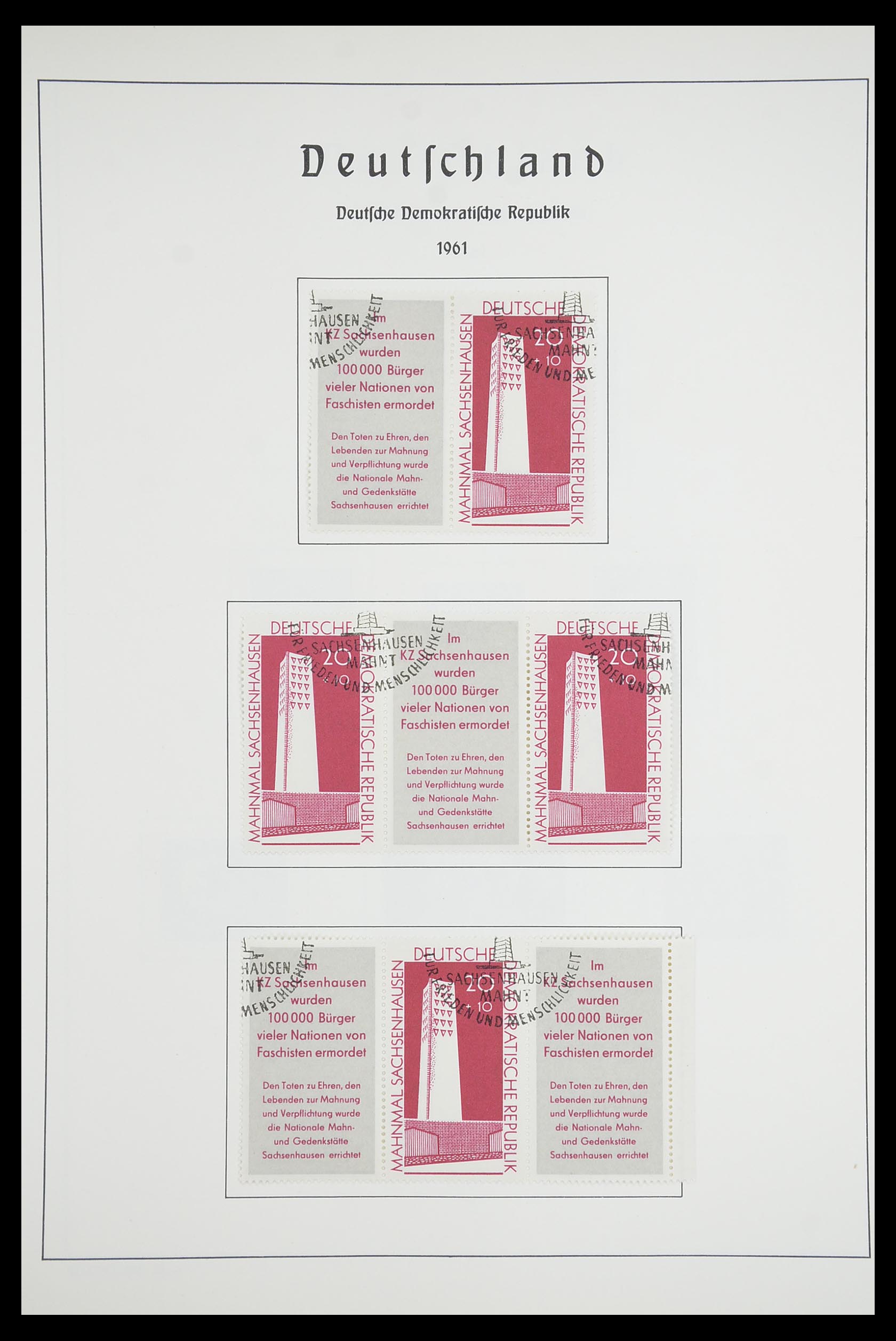 33709 066 - Postzegelverzameling 33709 DDR 1948-1973.