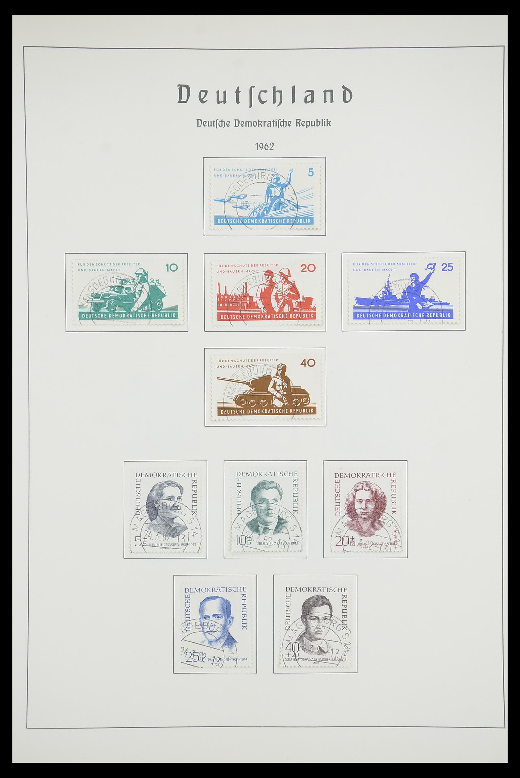 33709 069 - Stamp collection 33709 DDR 1948-1973.
