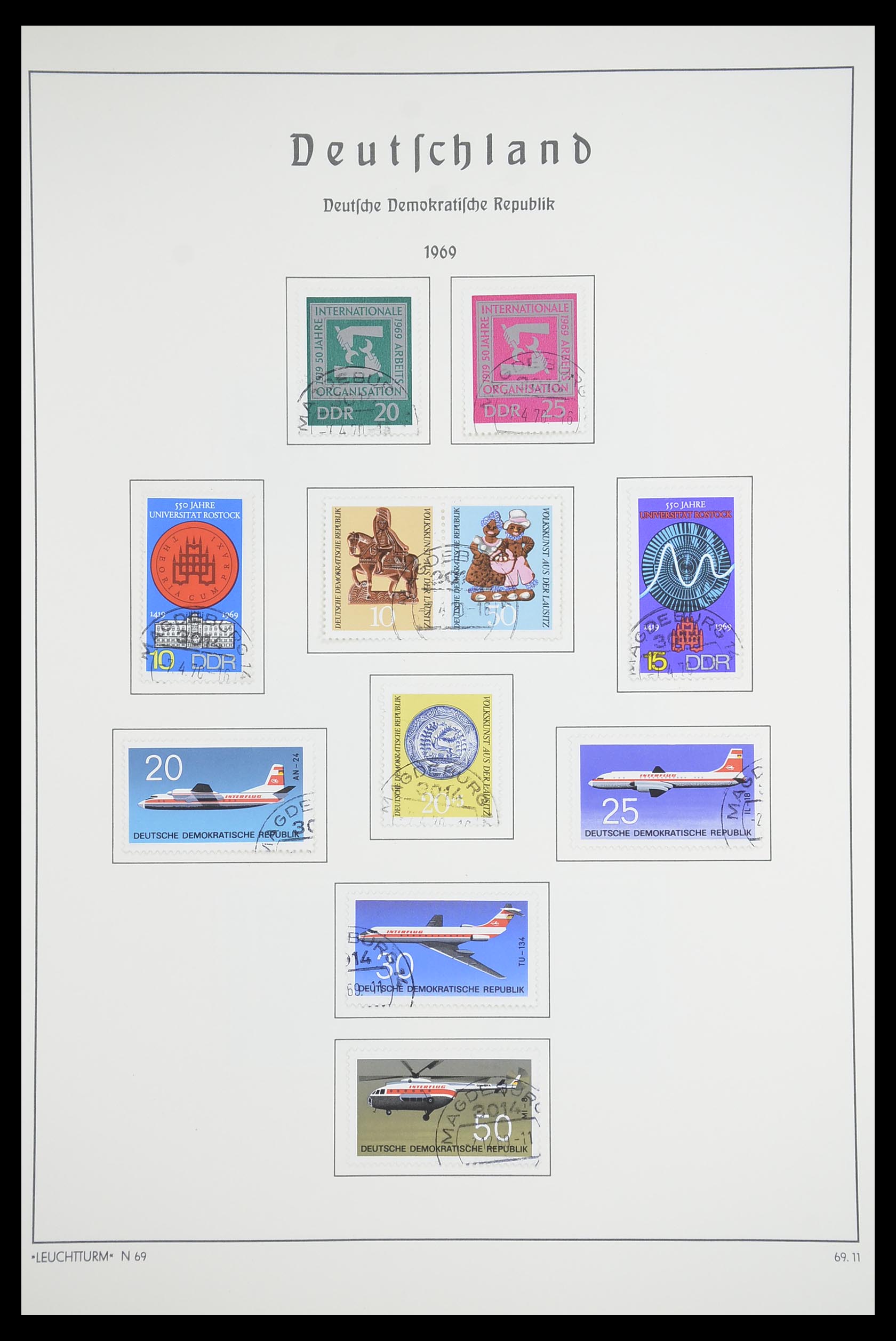 33709 146 - Postzegelverzameling 33709 DDR 1948-1973.