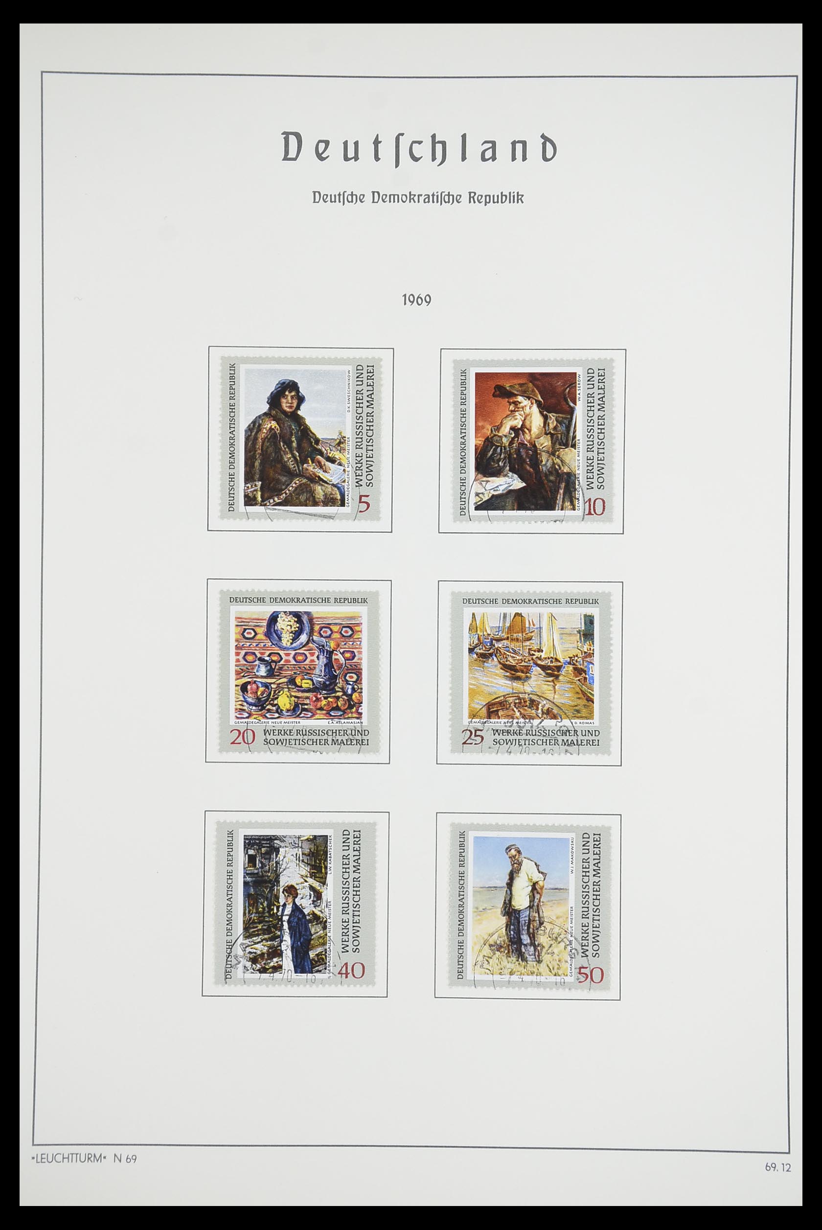 33709 147 - Postzegelverzameling 33709 DDR 1948-1973.