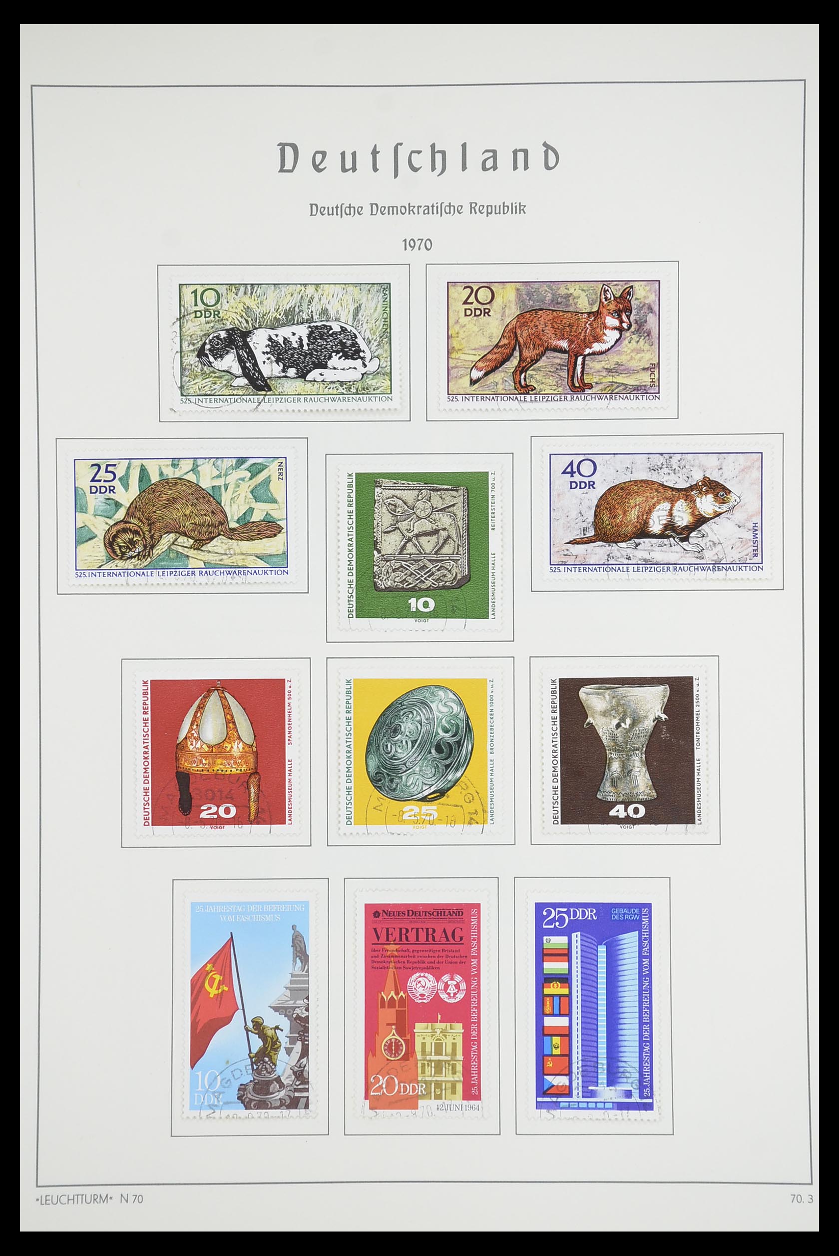 33709 150 - Stamp collection 33709 DDR 1948-1973.