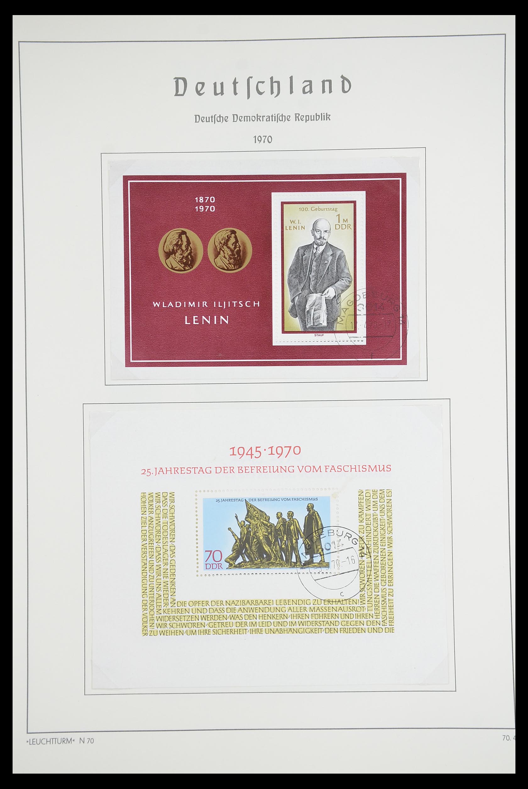33709 151 - Postzegelverzameling 33709 DDR 1948-1973.