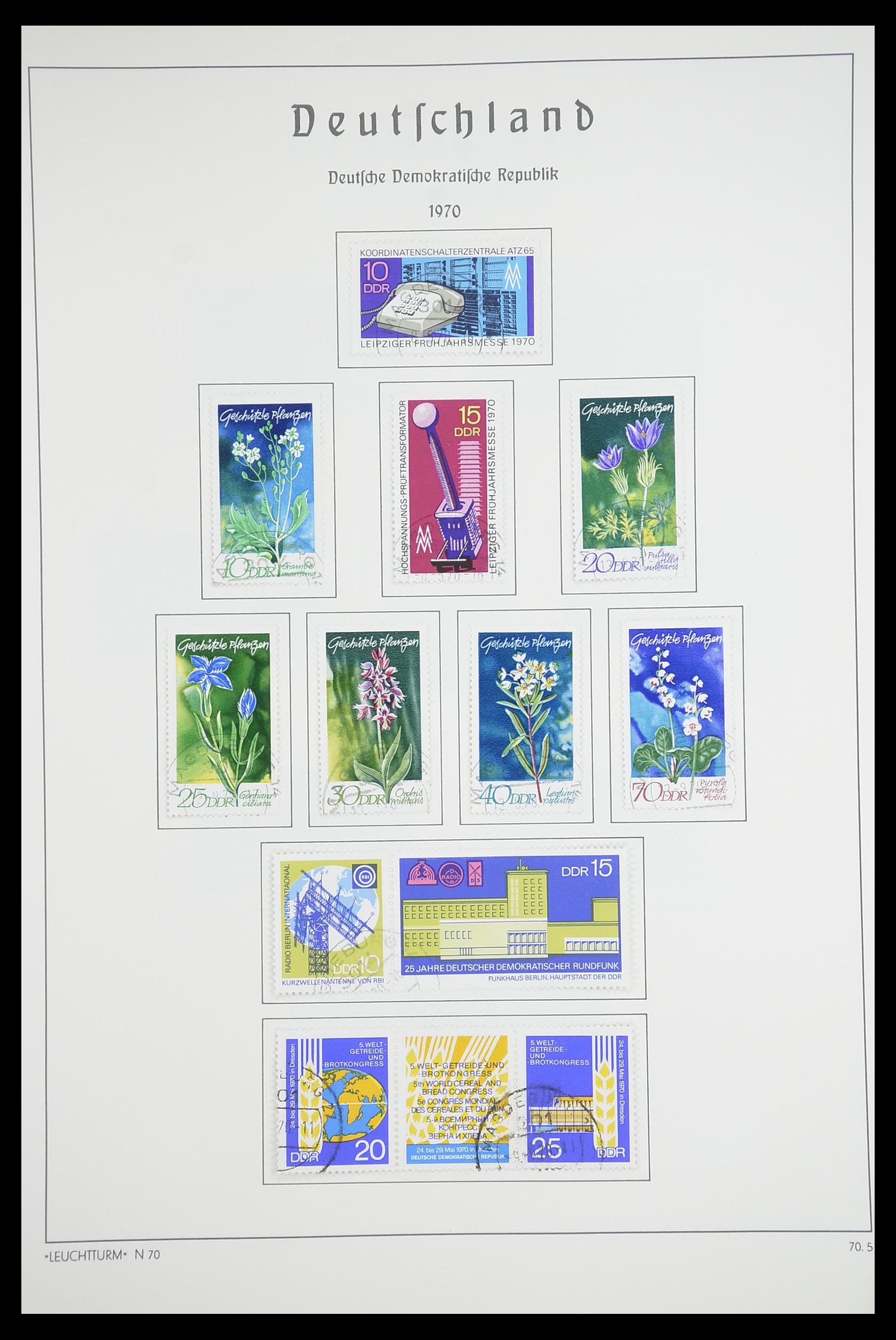 33709 152 - Stamp collection 33709 DDR 1948-1973.