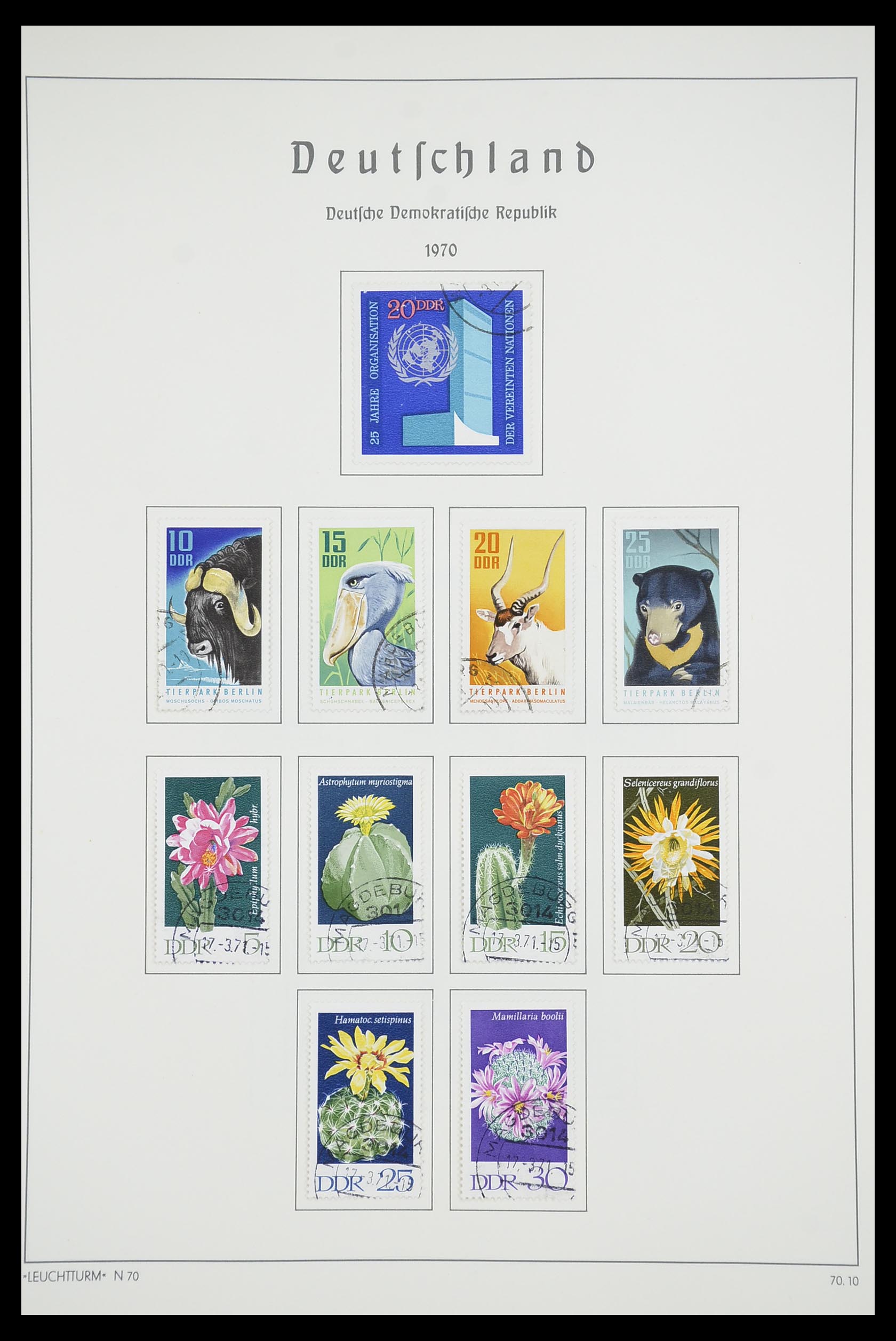 33709 157 - Postzegelverzameling 33709 DDR 1948-1973.