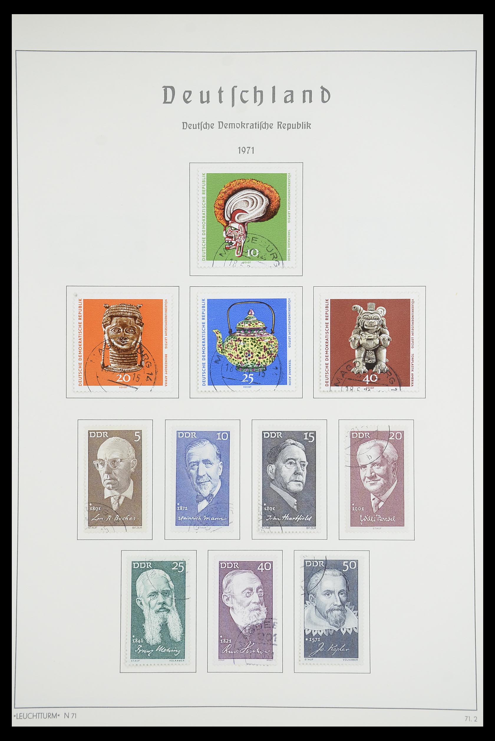 33709 160 - Postzegelverzameling 33709 DDR 1948-1973.