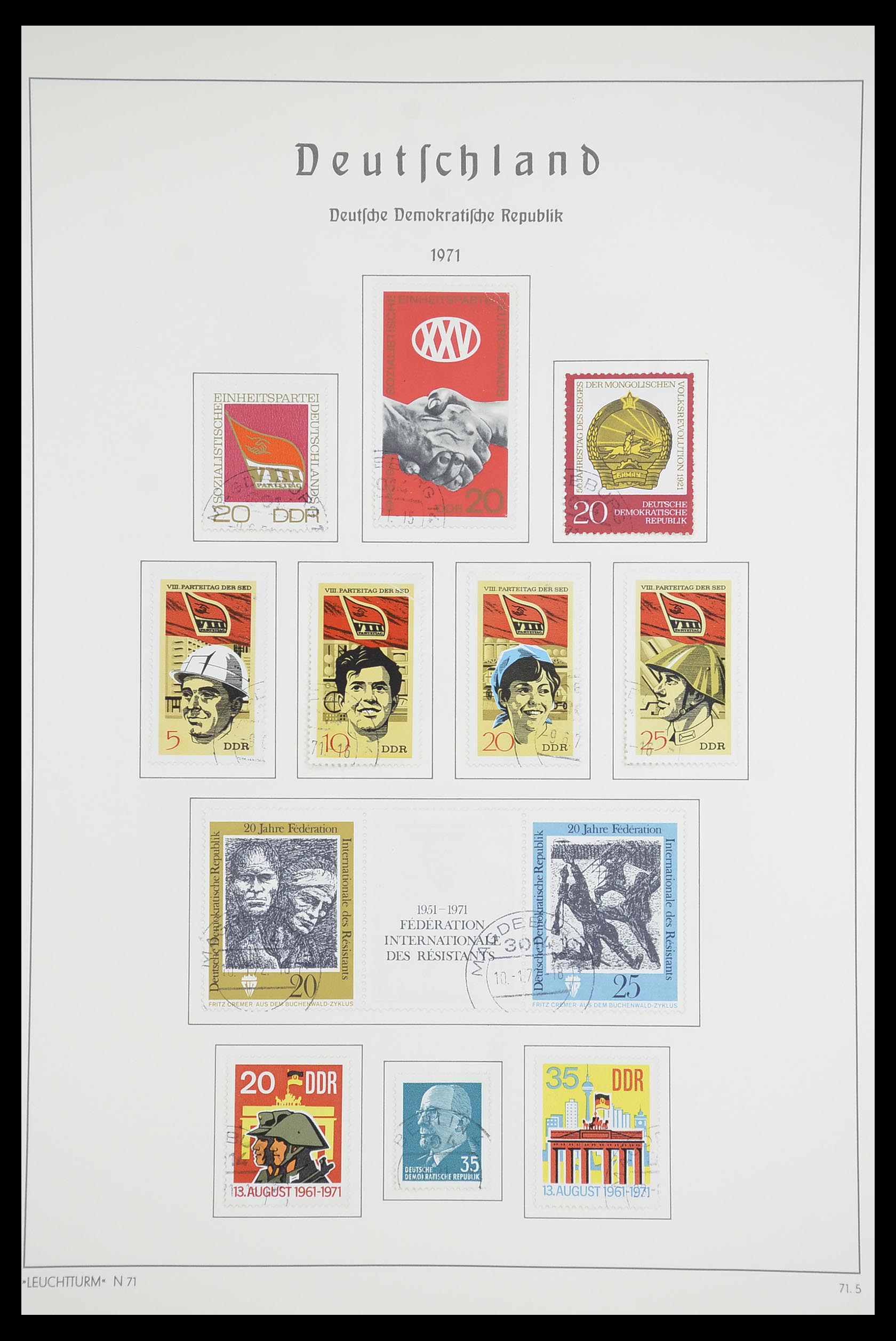 33709 163 - Stamp collection 33709 DDR 1948-1973.