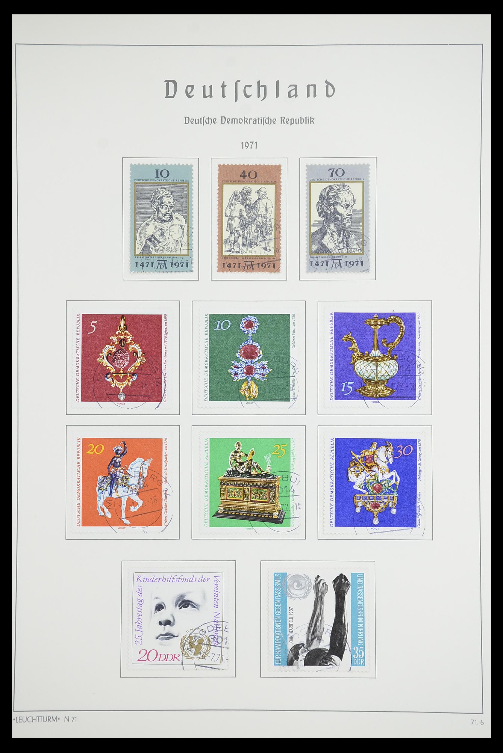 33709 164 - Stamp collection 33709 DDR 1948-1973.