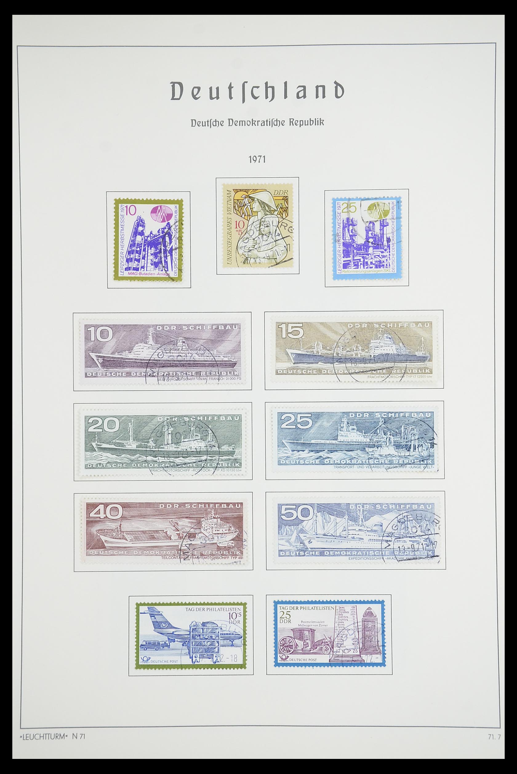 33709 165 - Stamp collection 33709 DDR 1948-1973.