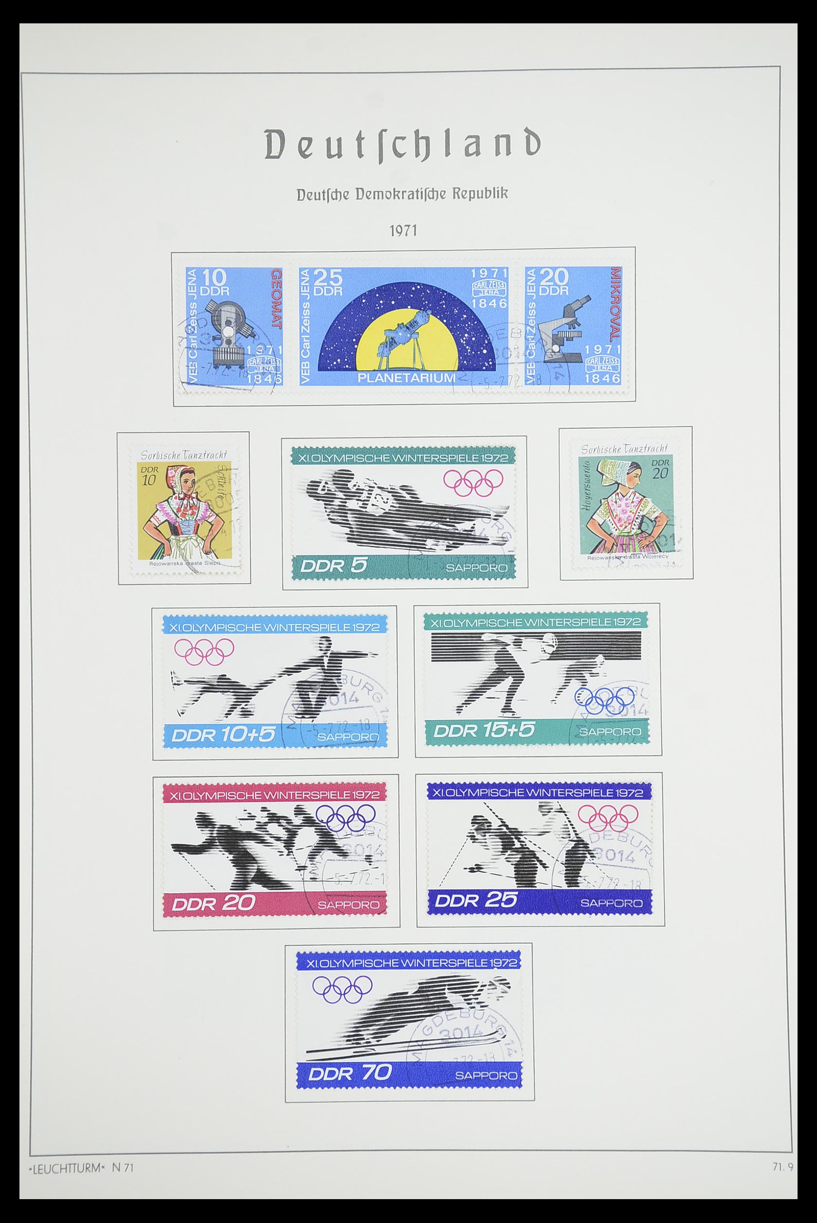 33709 167 - Stamp collection 33709 DDR 1948-1973.