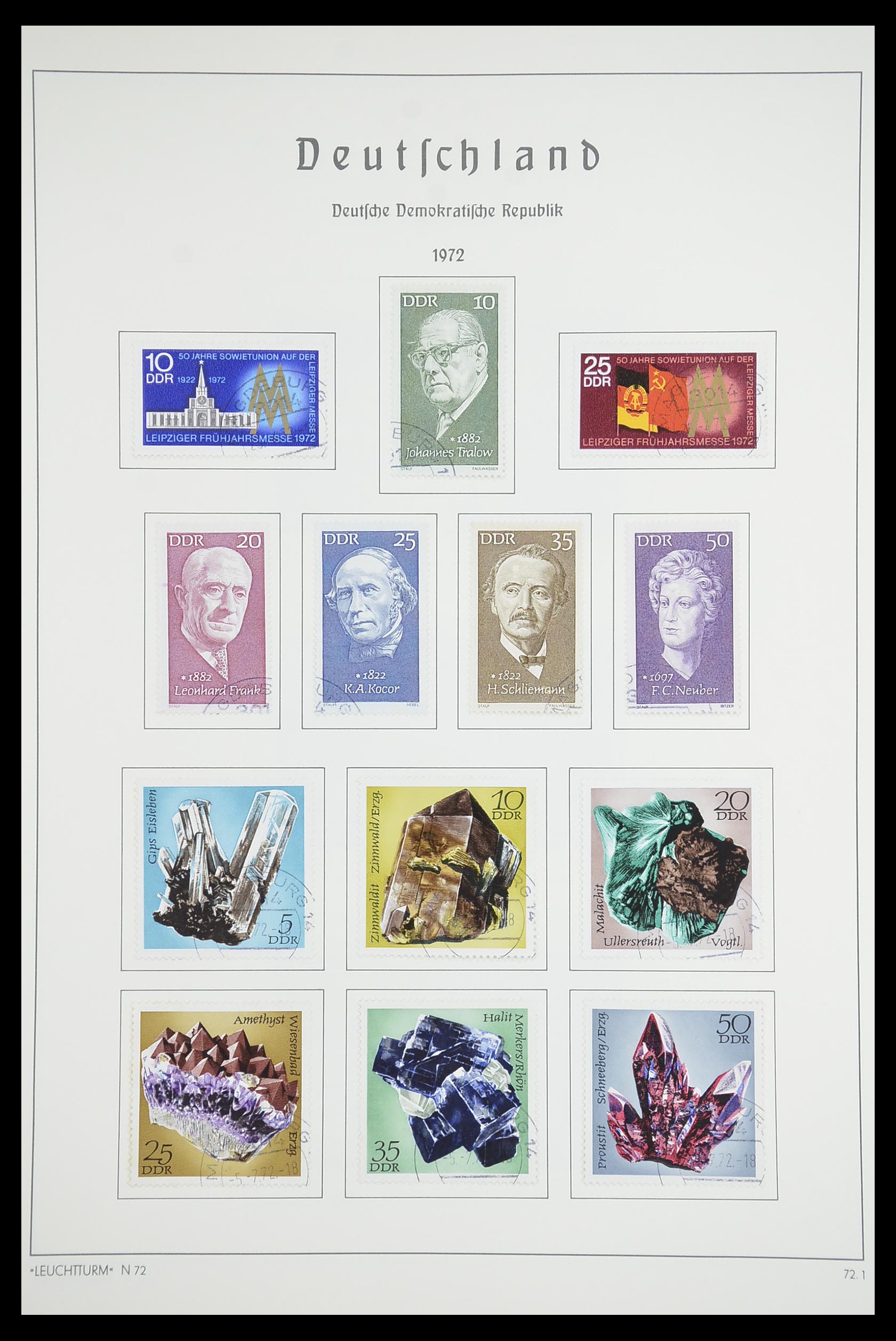 33709 170 - Stamp collection 33709 DDR 1948-1973.