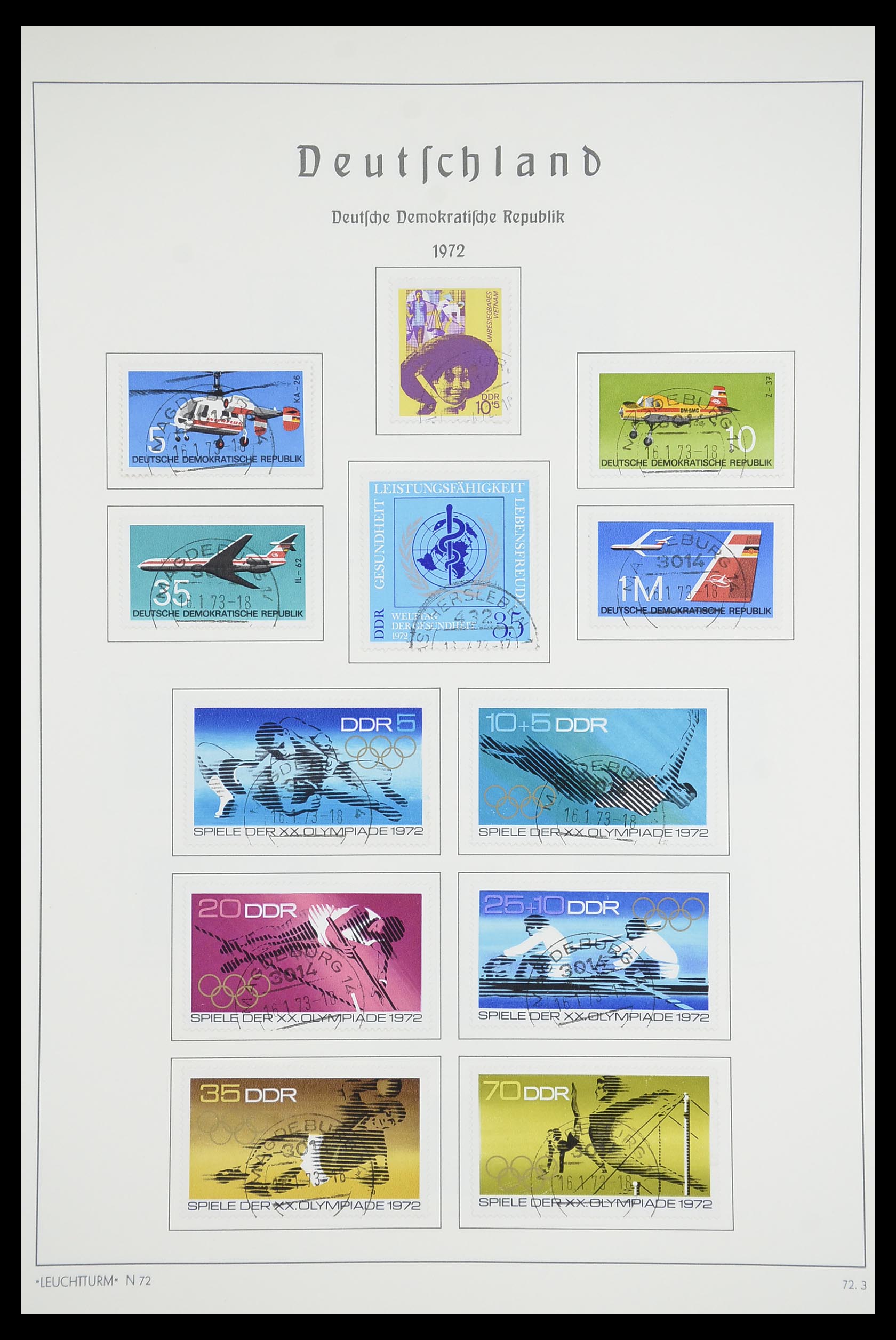 33709 172 - Stamp collection 33709 DDR 1948-1973.