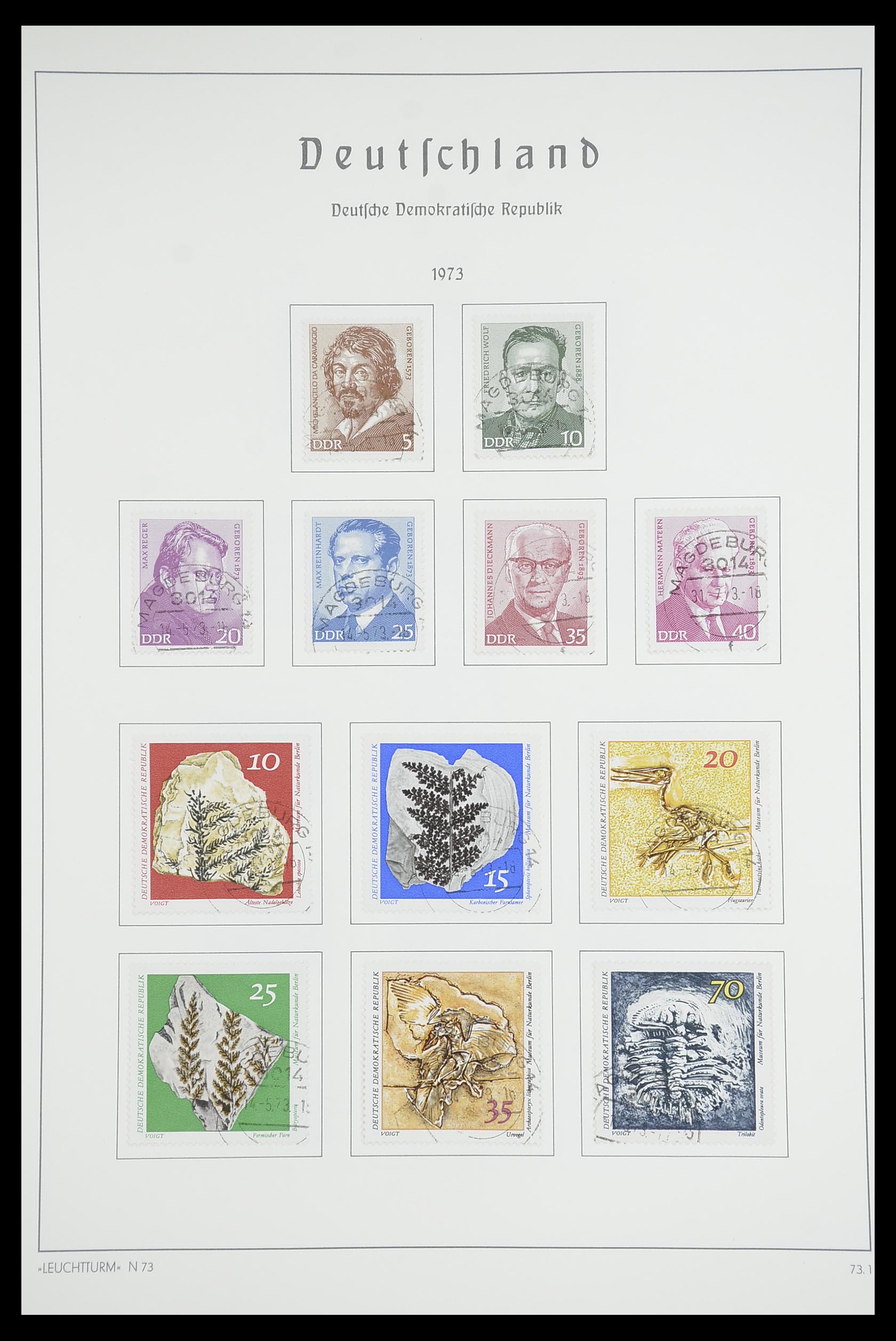 33709 182 - Postzegelverzameling 33709 DDR 1948-1973.