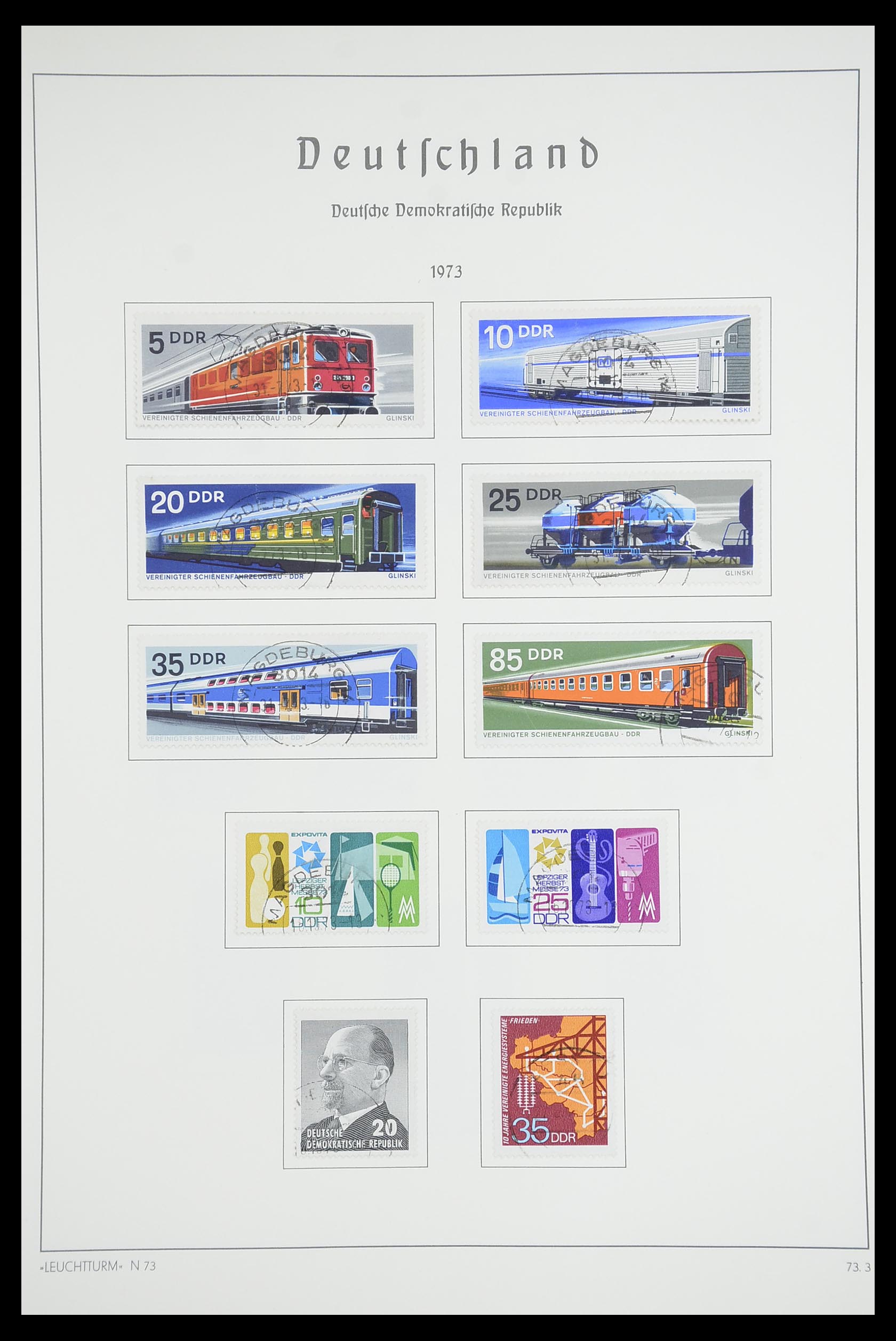 33709 184 - Stamp collection 33709 DDR 1948-1973.