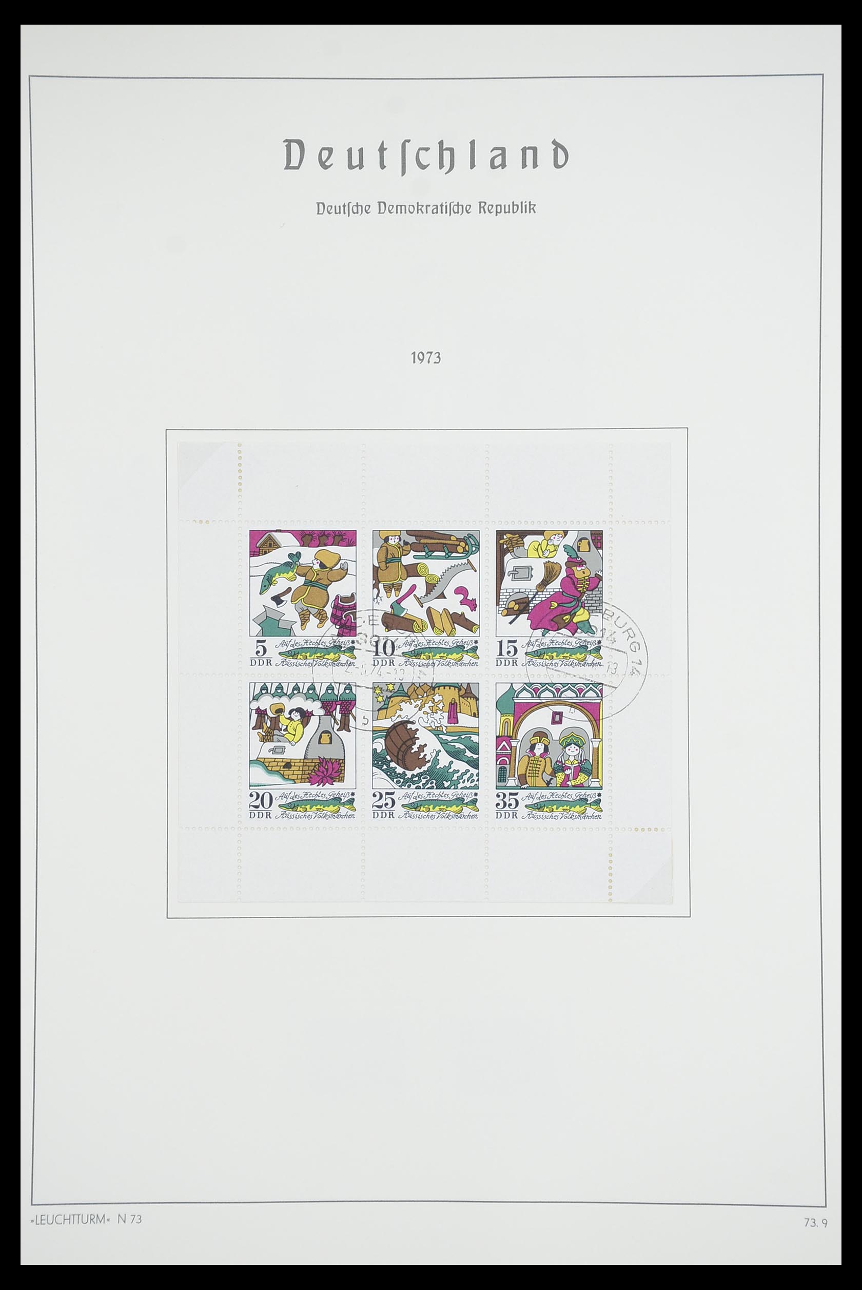 33709 190 - Postzegelverzameling 33709 DDR 1948-1973.