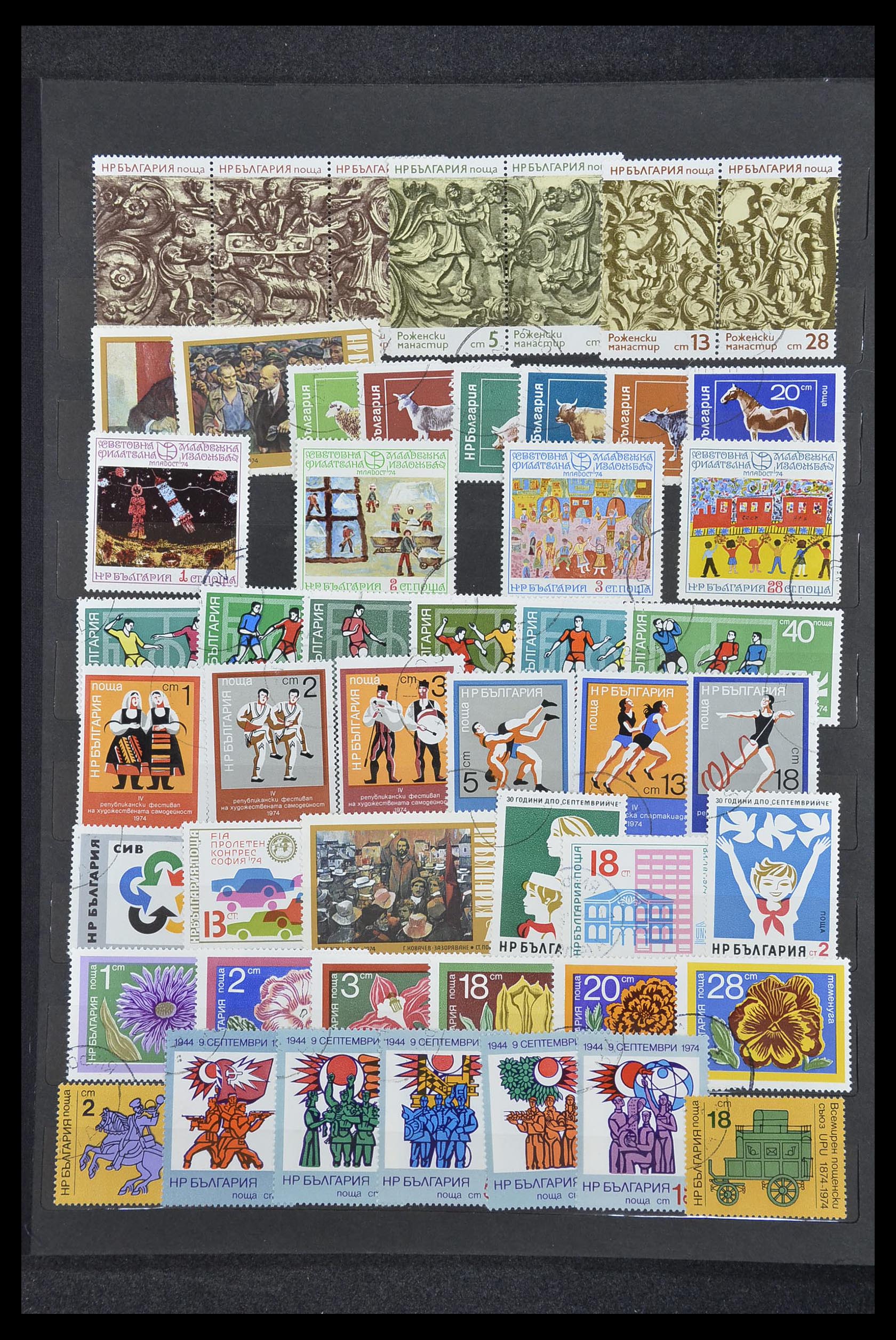 33711 024 - Postzegelverzameling 33711 Bulgarije 1879-1979.