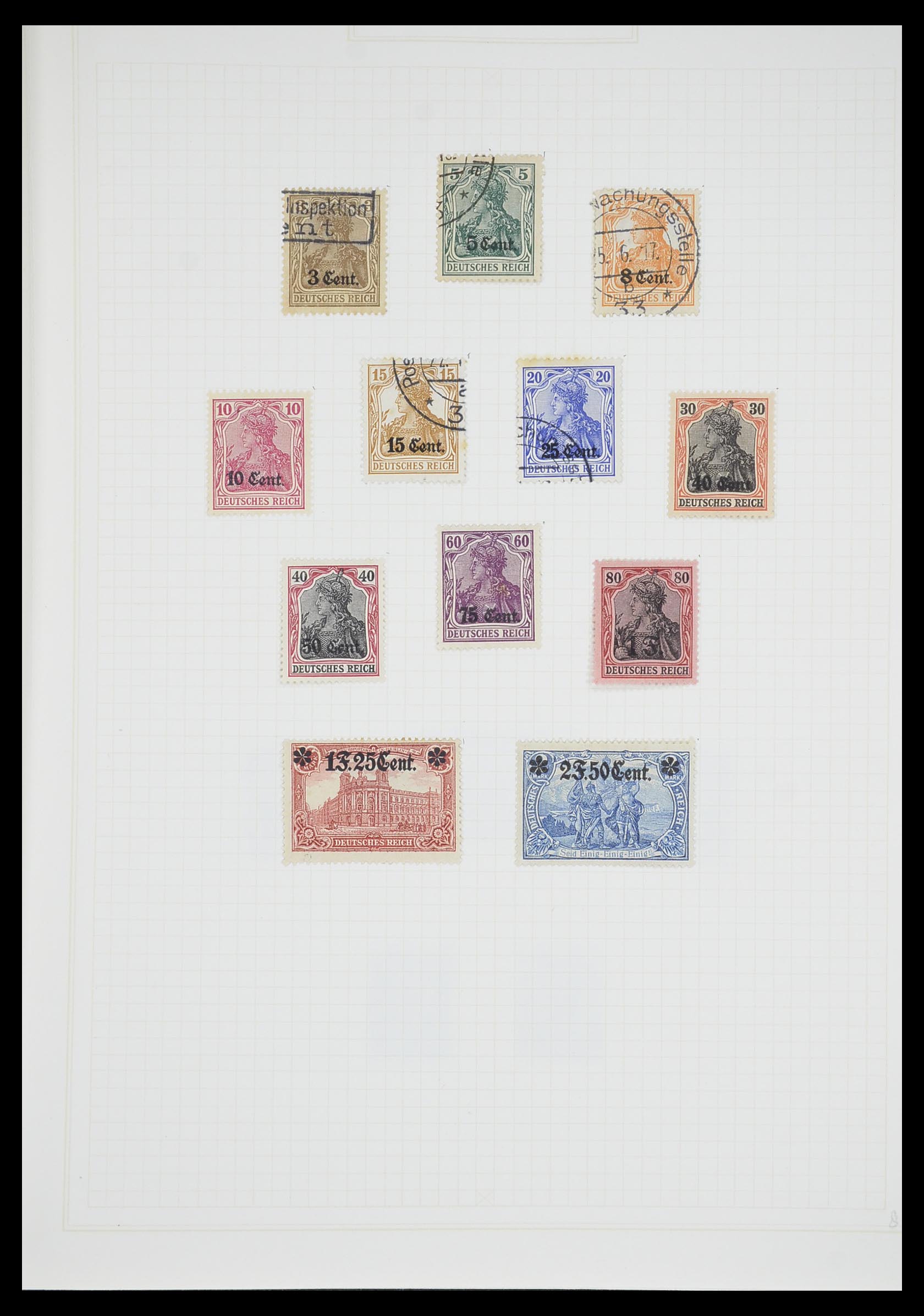 33713 003 - Stamp collection 33713 German occupations WW I and WW II 1914-1945.