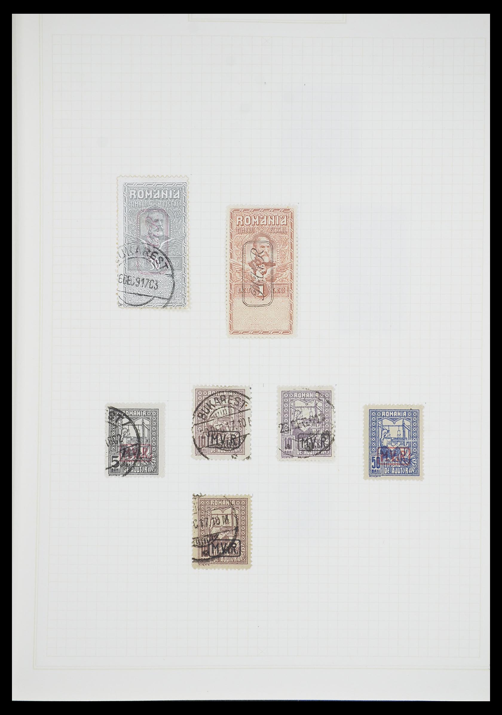 33713 007 - Postzegelverzameling 33713 Duitse bezettingen WO I en WO II 1914-1945