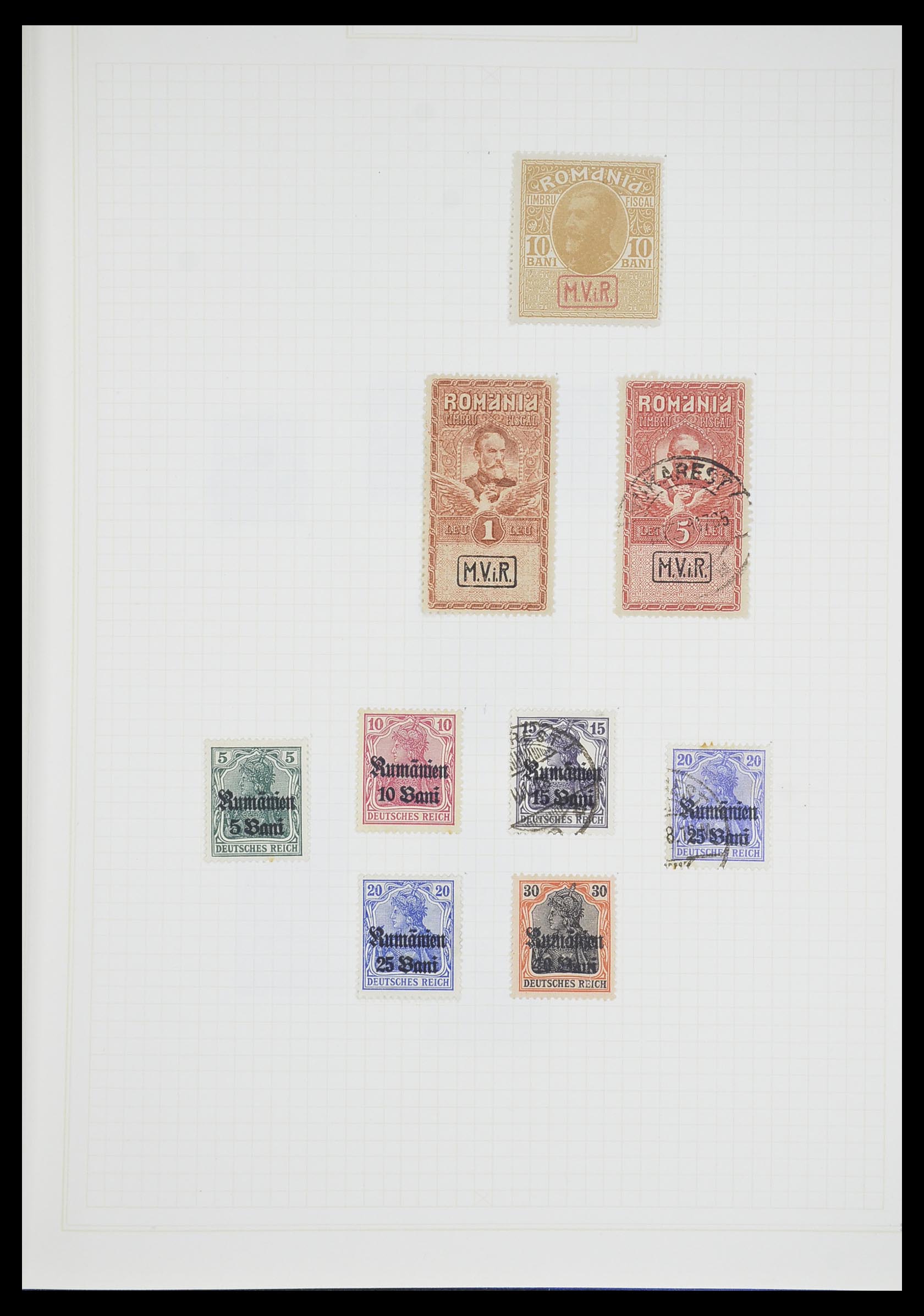 33713 008 - Stamp collection 33713 German occupations WW I and WW II 1914-1945.