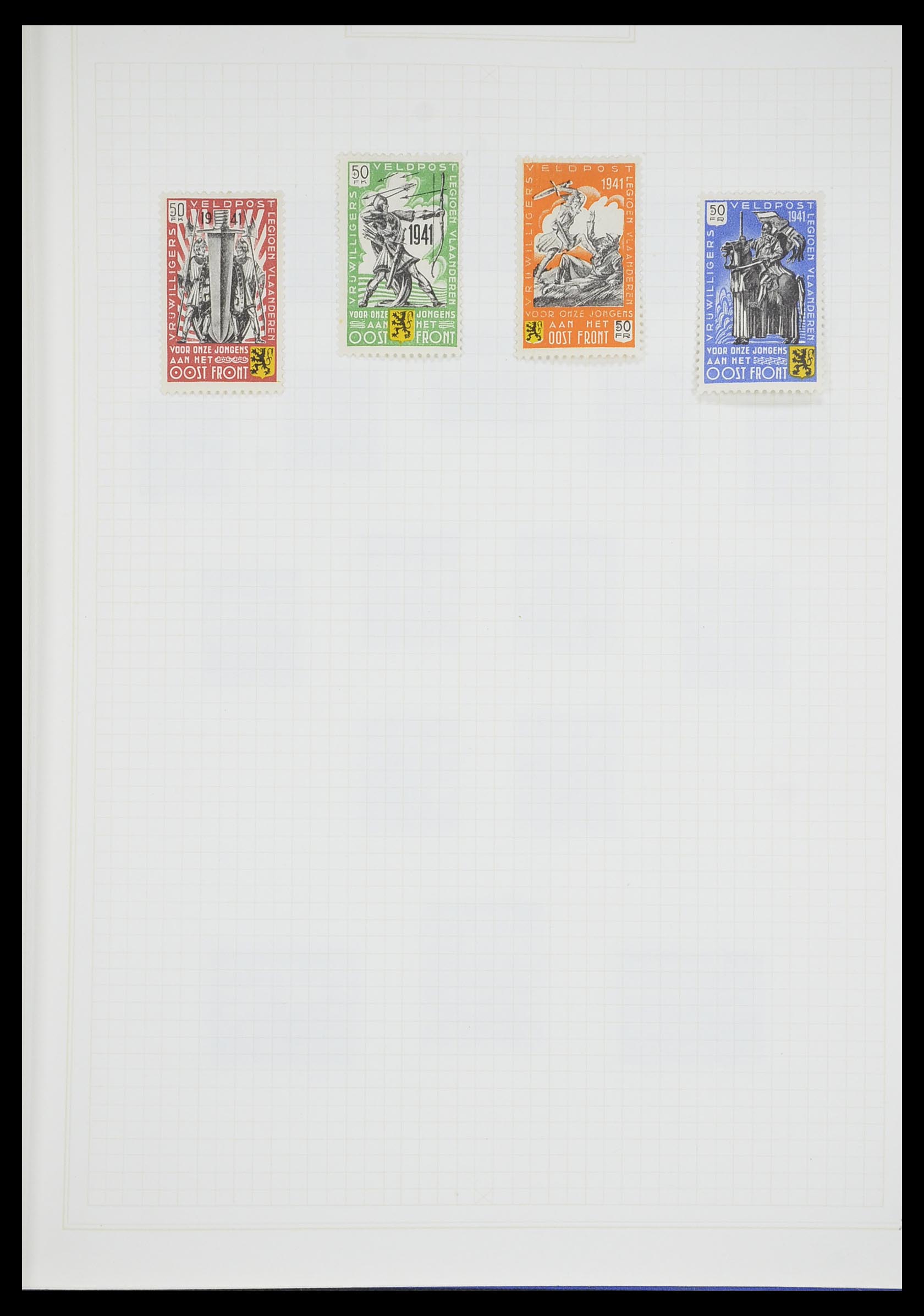 33713 011 - Stamp collection 33713 German occupations WW I and WW II 1914-1945.