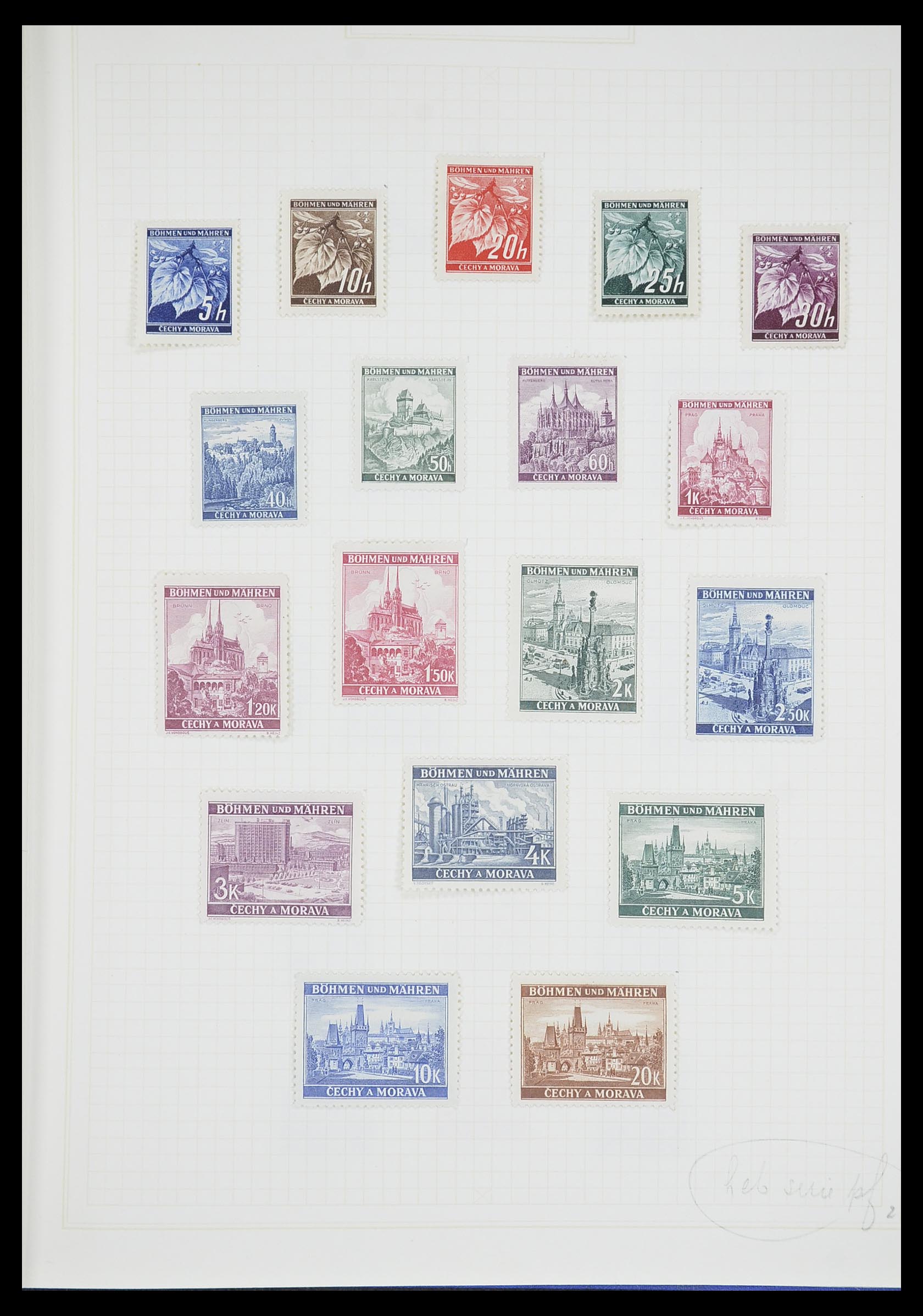 33713 013 - Stamp collection 33713 German occupations WW I and WW II 1914-1945.