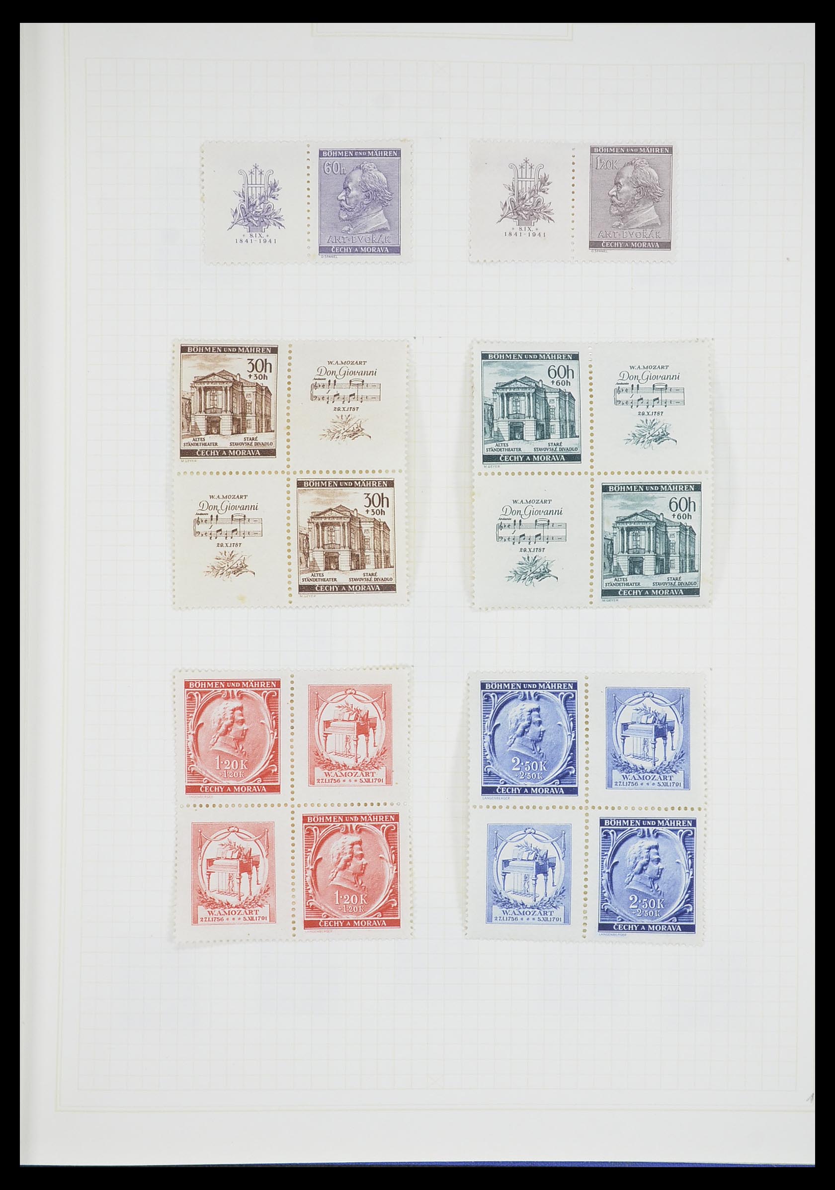 33713 016 - Stamp collection 33713 German occupations WW I and WW II 1914-1945.