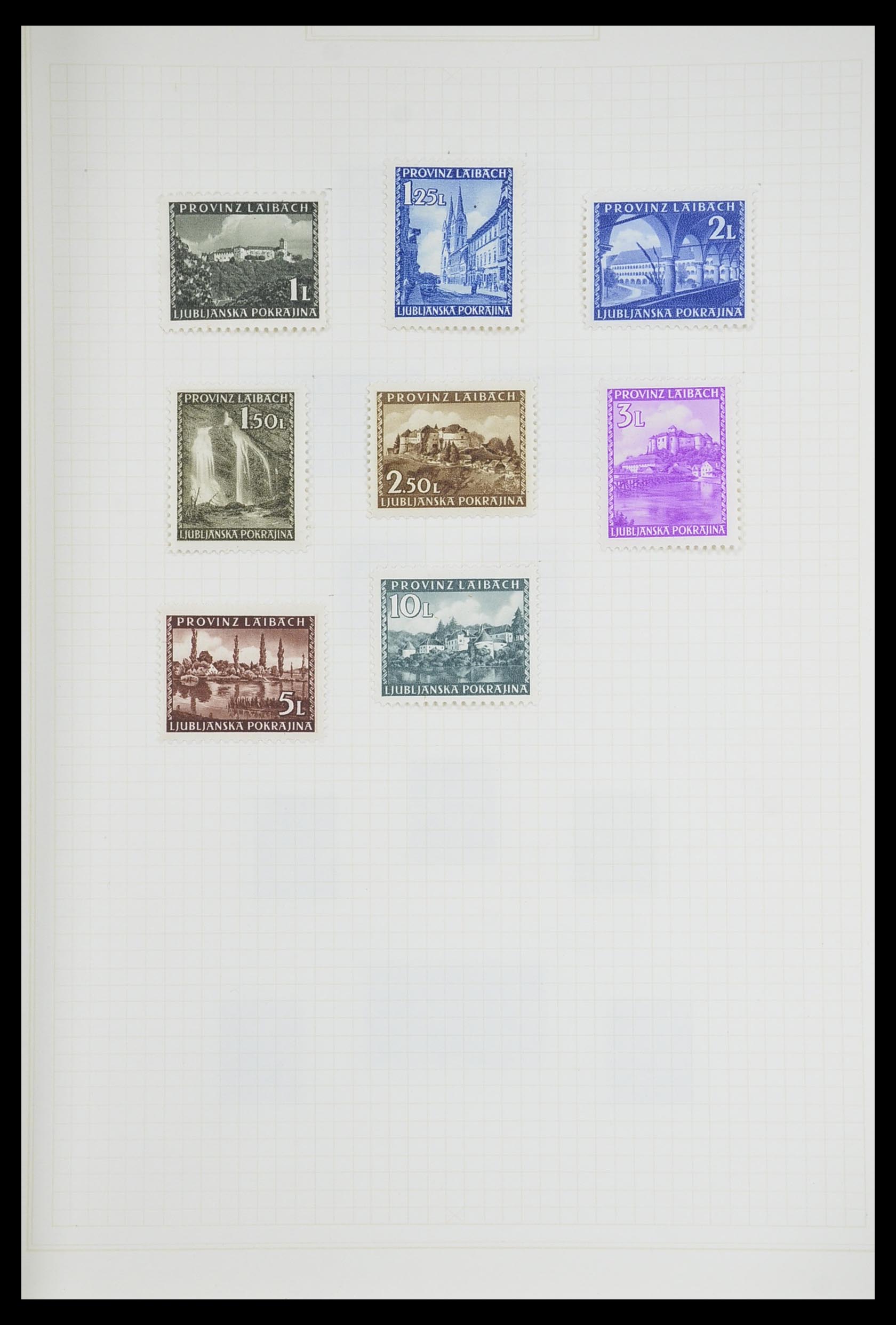 33713 048 - Postzegelverzameling 33713 Duitse bezettingen WO I en WO II 1914-1945