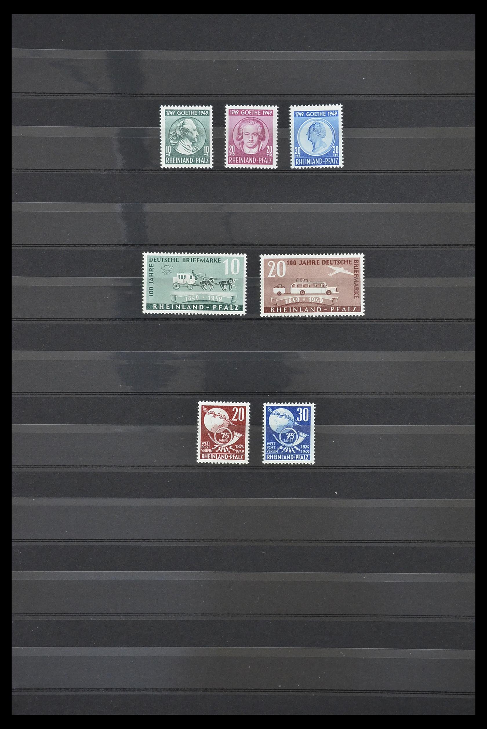 33717 020 - Stamp collection 33717 German Zones 1945-1949.