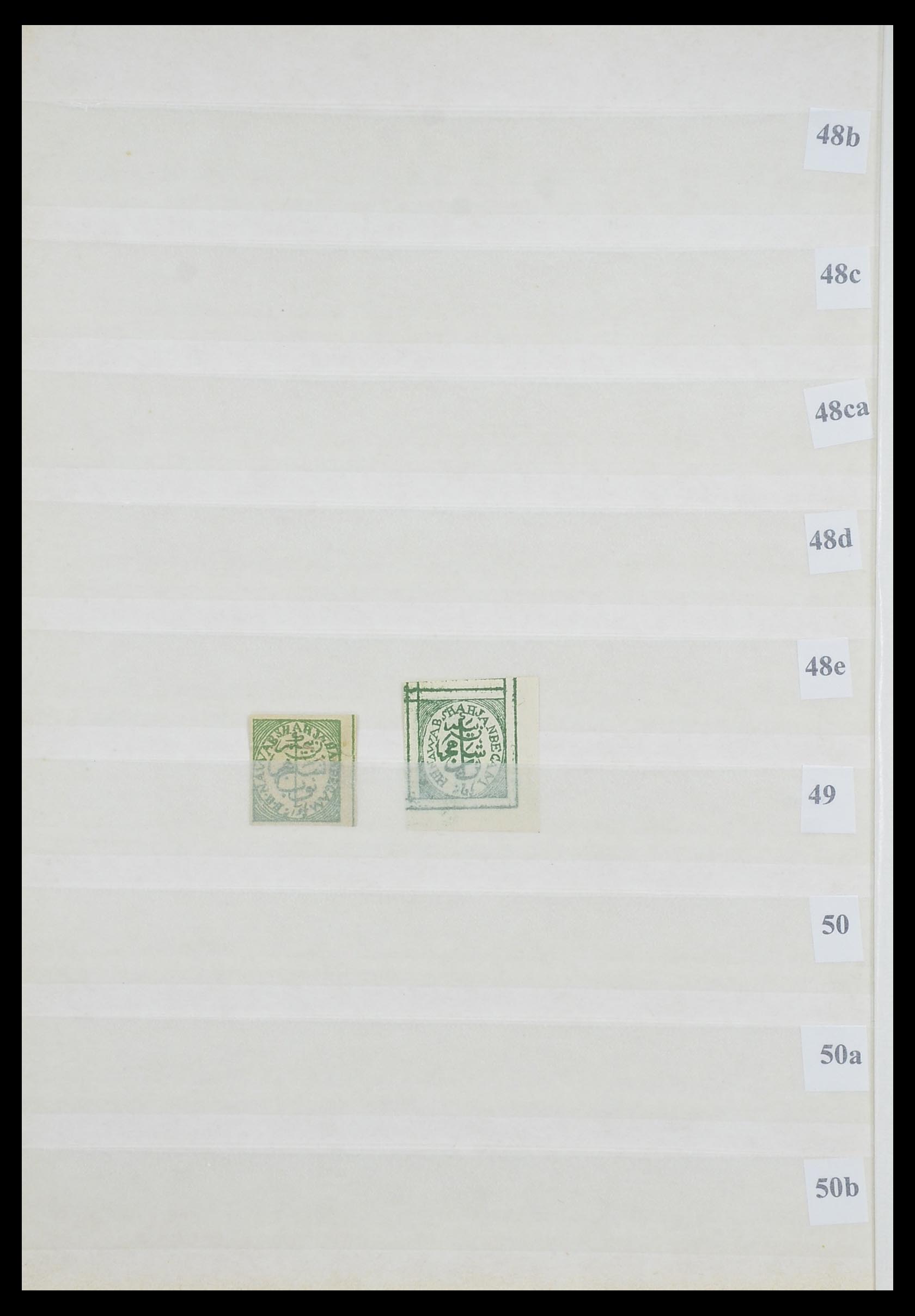 33723 012 - Postzegelverzameling 33723 India Staten 1870-1949.