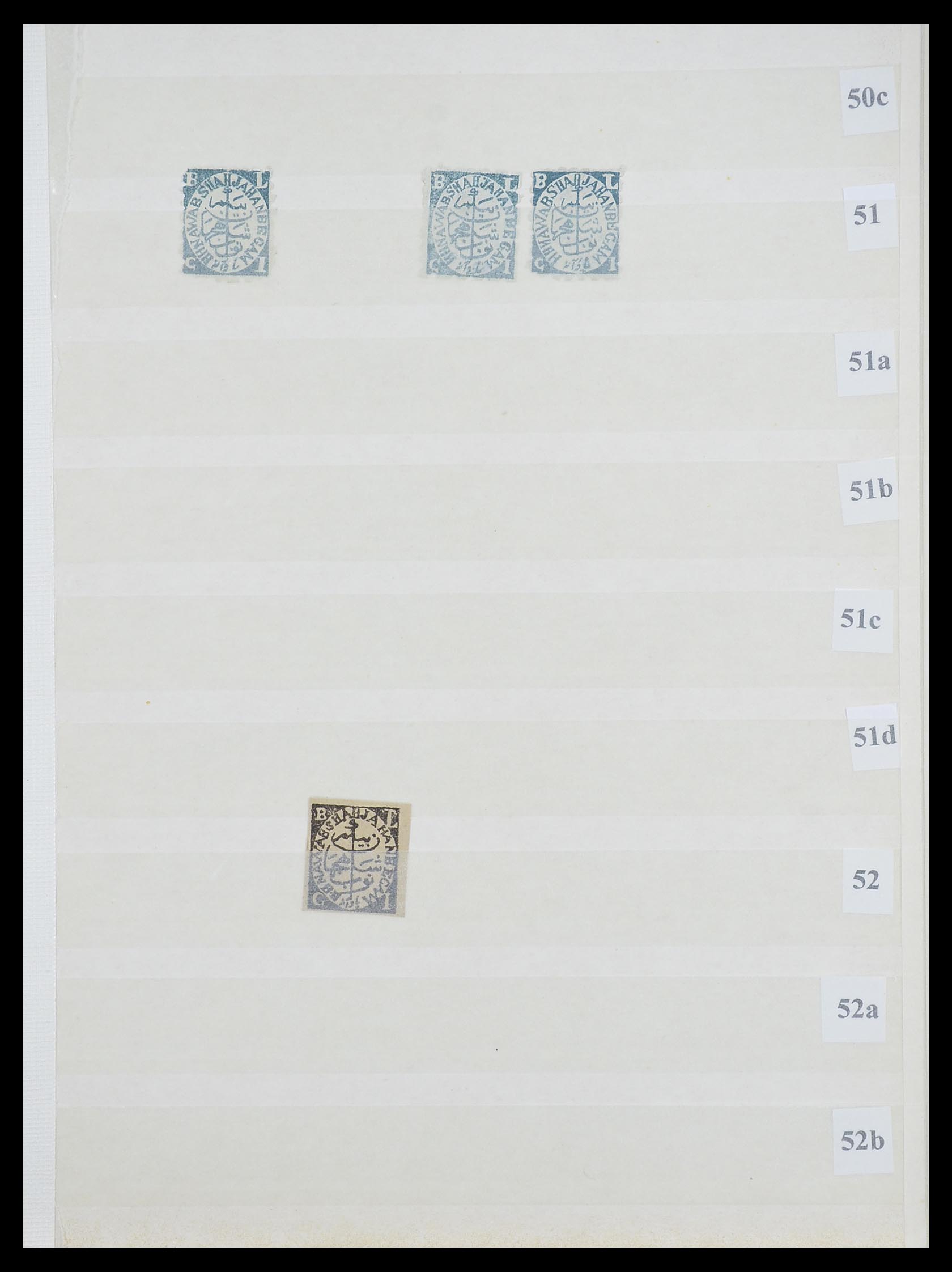 33723 013 - Postzegelverzameling 33723 India Staten 1870-1949.