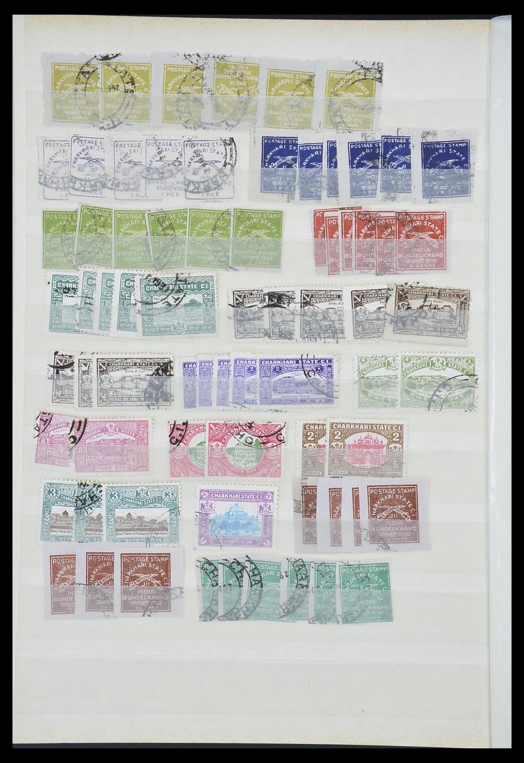 33723 038 - Postzegelverzameling 33723 India Staten 1870-1949.