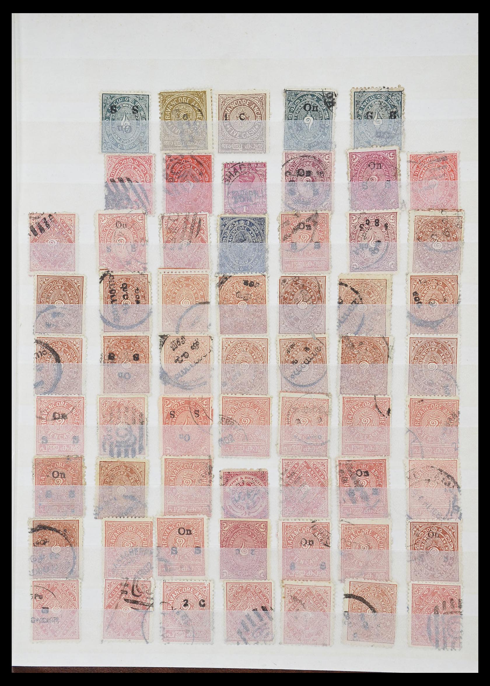 33723 069 - Stamp collection 33723 India States 1870-1949.