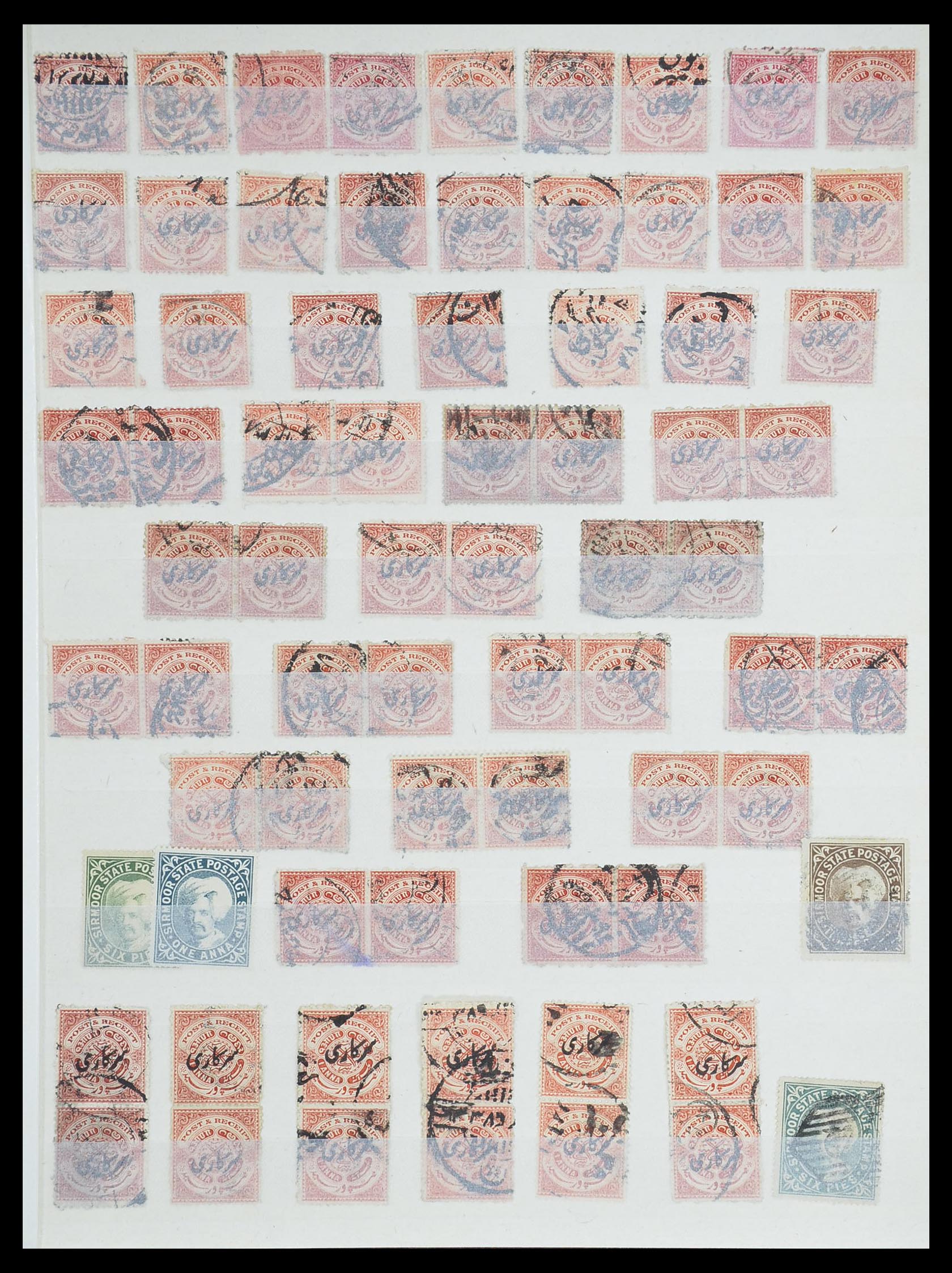 33723 077 - Stamp collection 33723 India States 1870-1949.