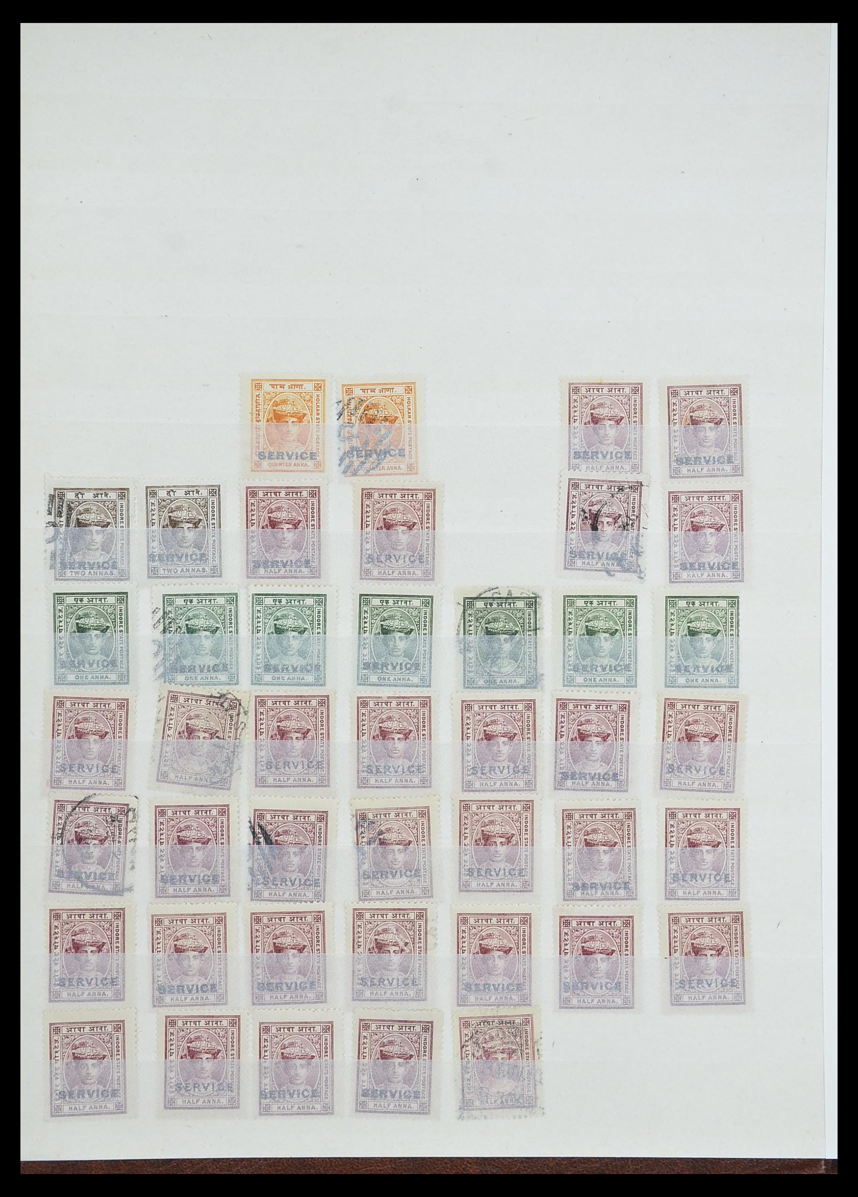 33723 078 - Stamp collection 33723 India States 1870-1949.