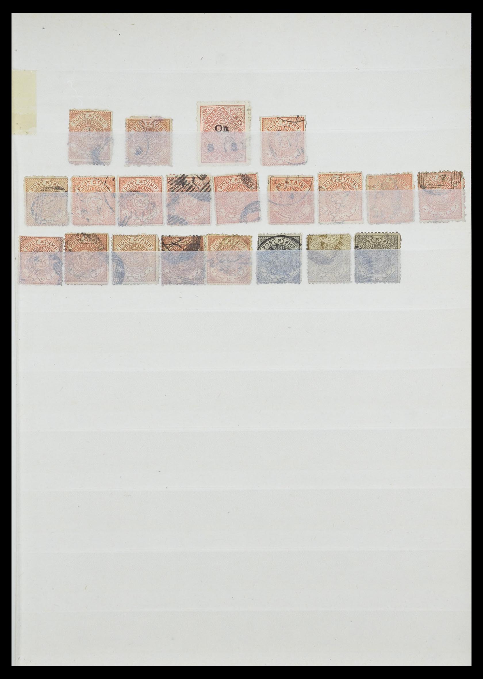33723 084 - Postzegelverzameling 33723 India Staten 1870-1949.