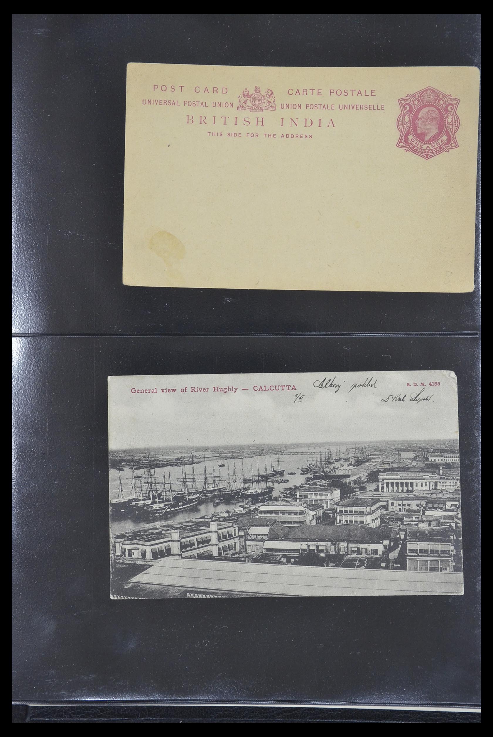 33724 037 - Postzegelverzameling 33724 India en staten brieven 1865-1949.