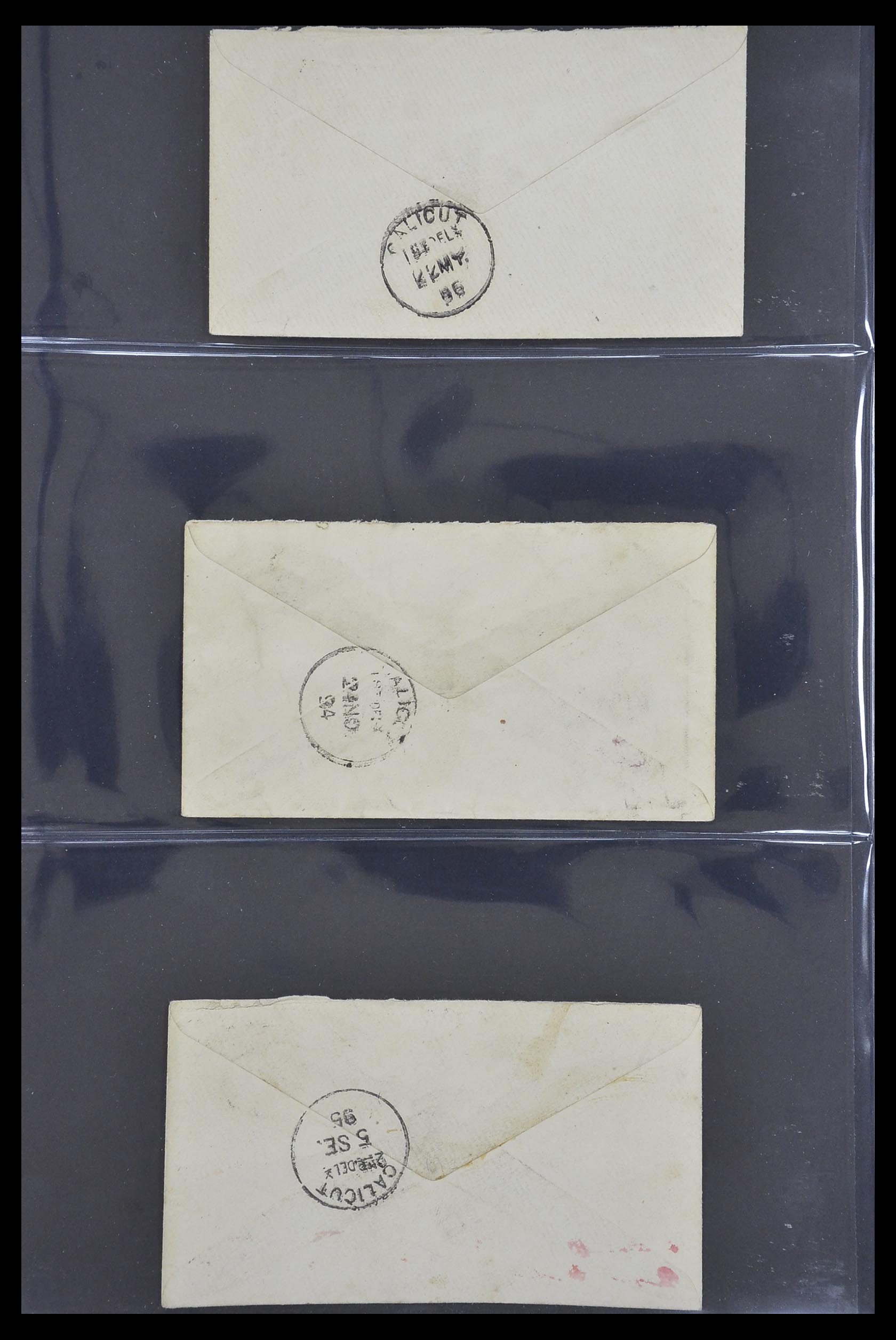 33724 127 - Postzegelverzameling 33724 India en staten brieven 1865-1949.