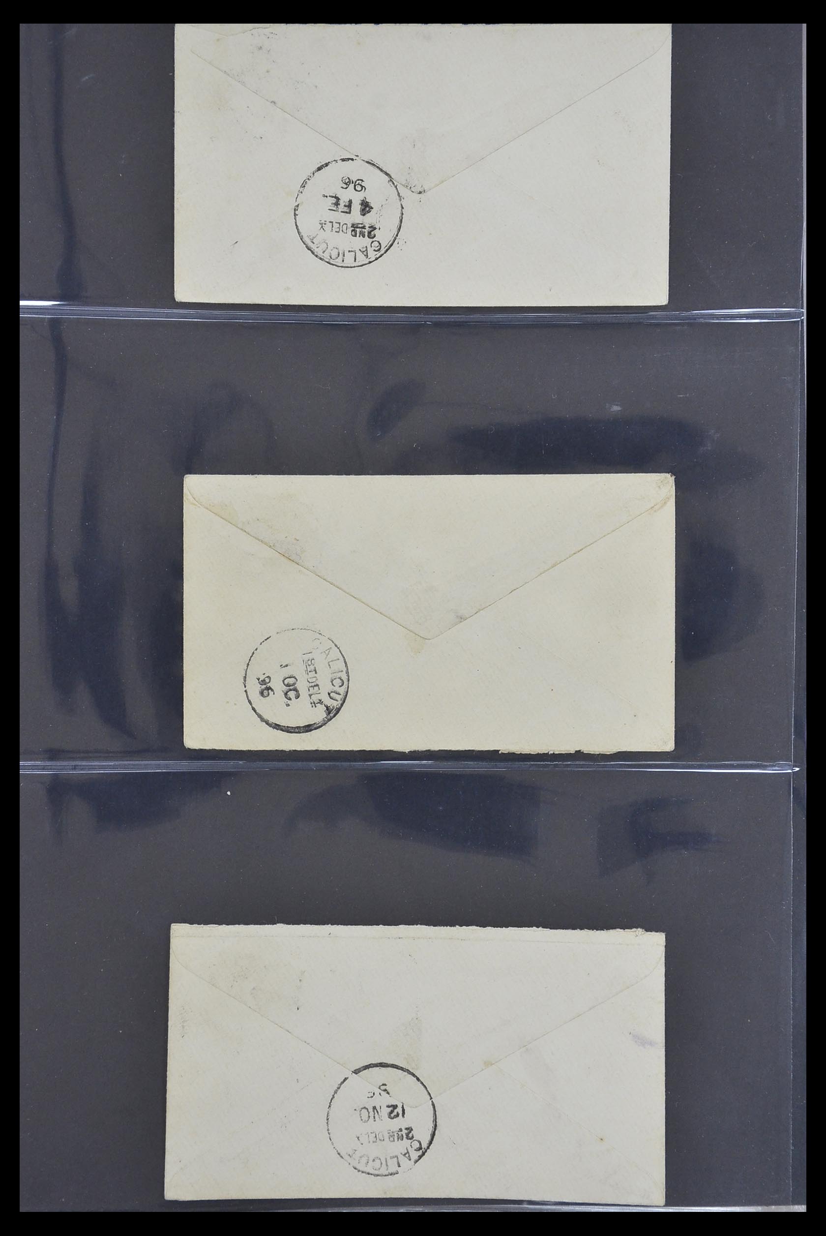 33724 131 - Postzegelverzameling 33724 India en staten brieven 1865-1949.