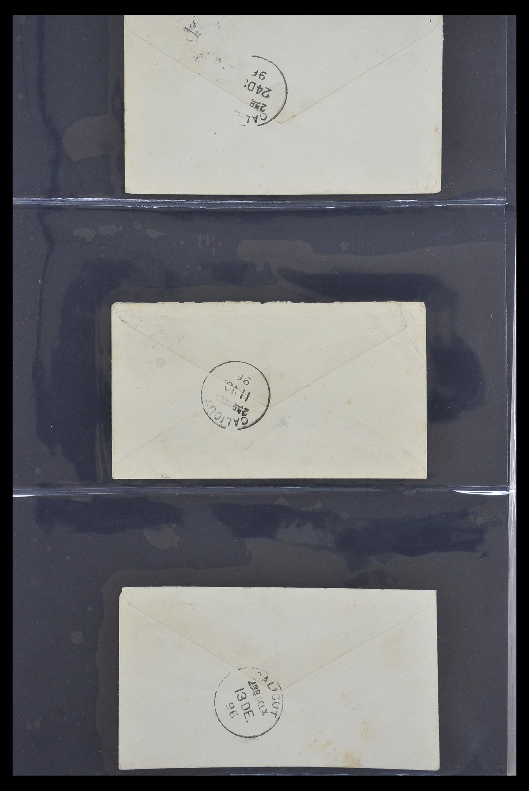 33724 137 - Postzegelverzameling 33724 India en staten brieven 1865-1949.