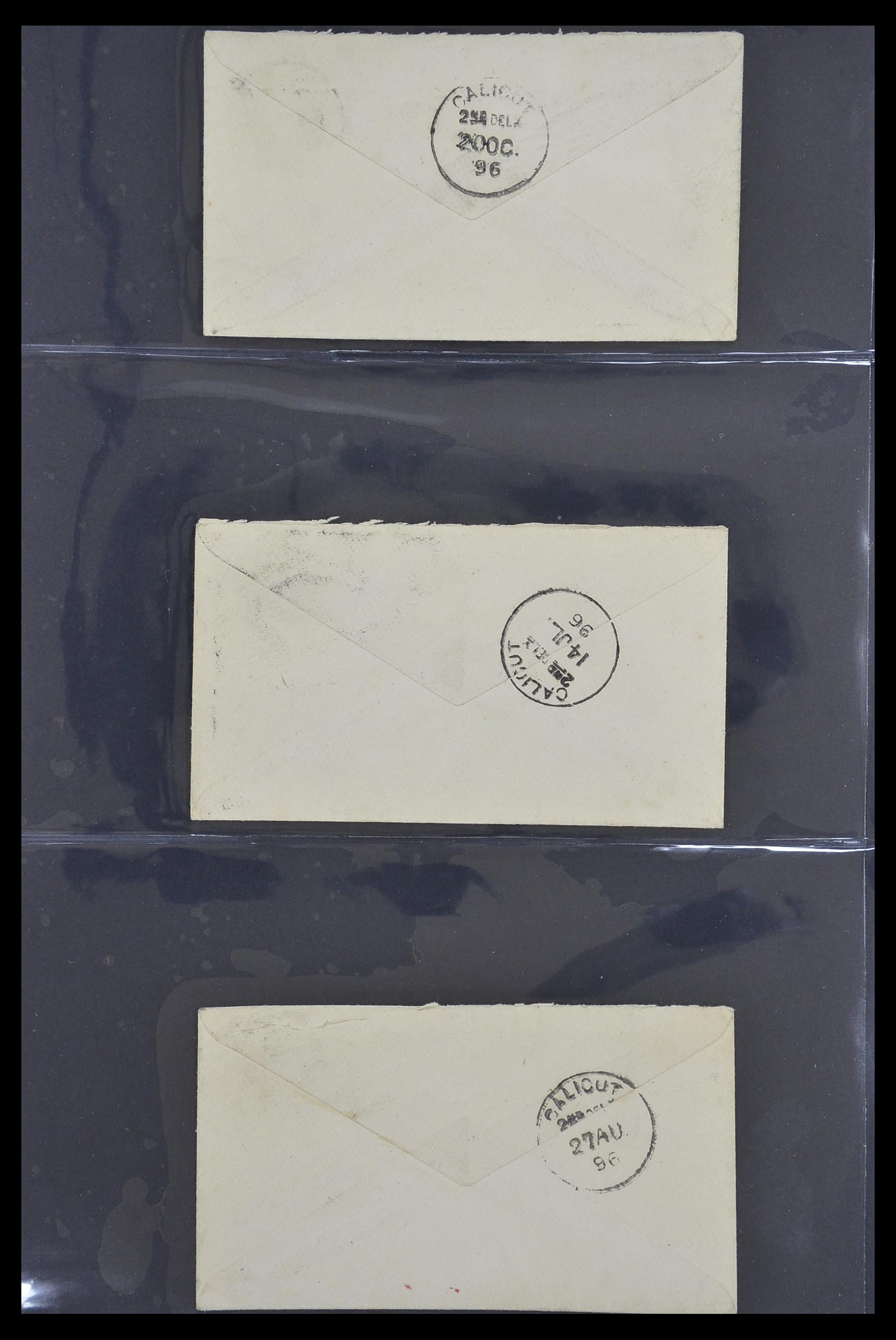 33724 139 - Postzegelverzameling 33724 India en staten brieven 1865-1949.
