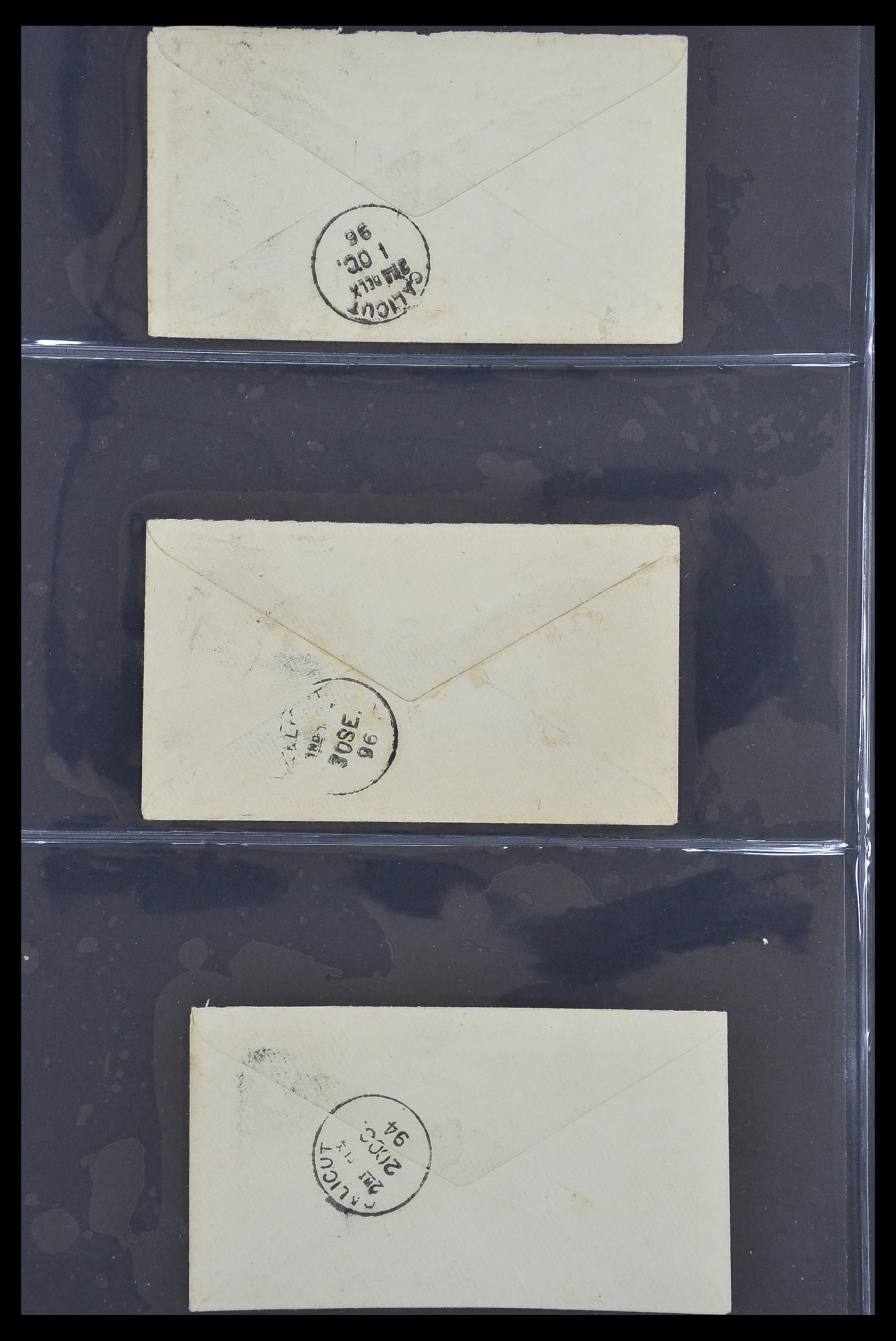 33724 141 - Postzegelverzameling 33724 India en staten brieven 1865-1949.