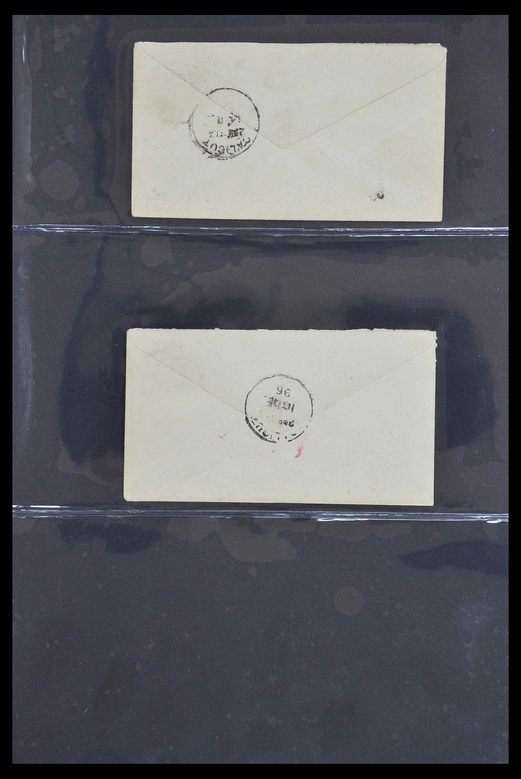 33724 143 - Postzegelverzameling 33724 India en staten brieven 1865-1949.