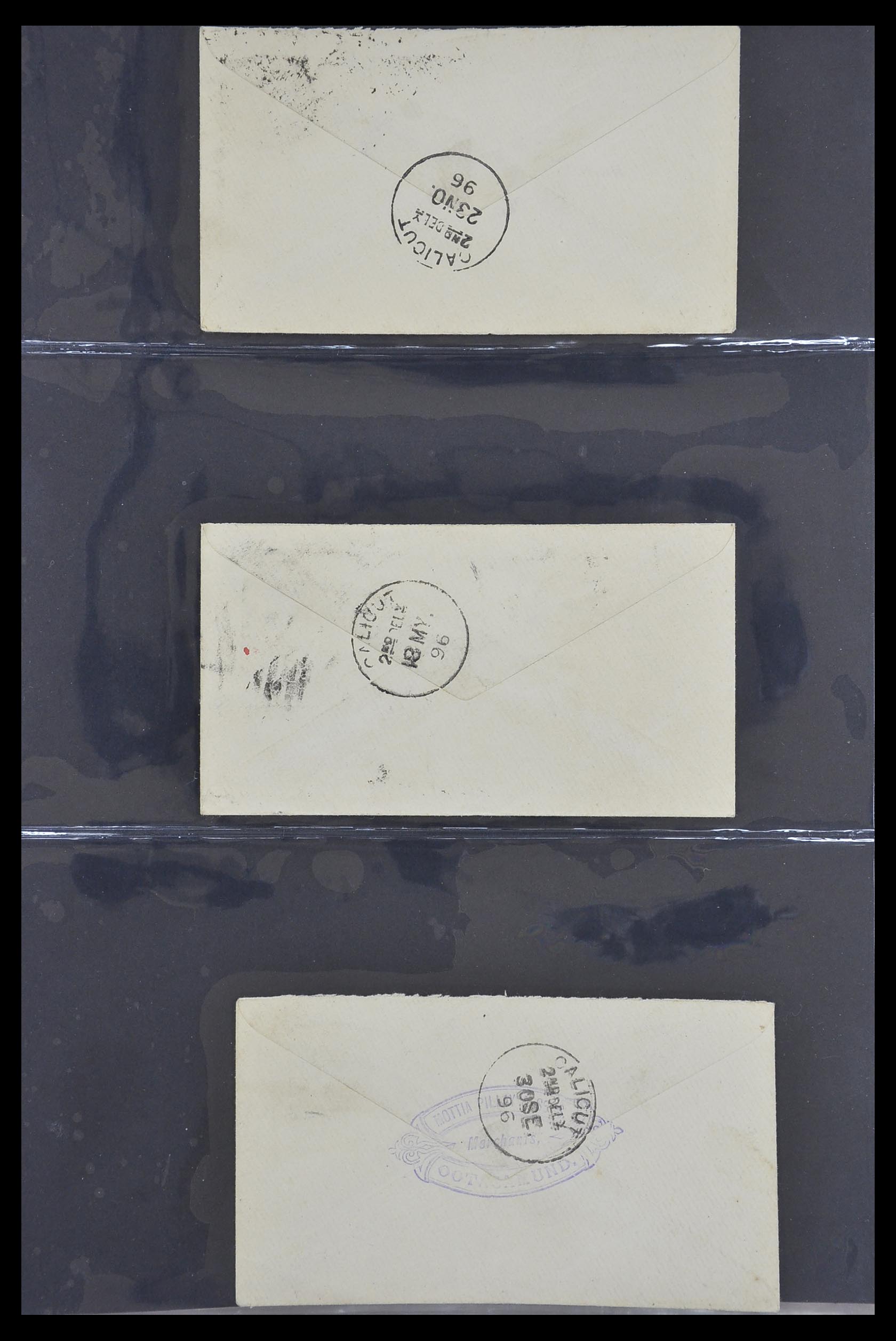 33724 145 - Stamp collection 33724 India and states covers 1865-1949.