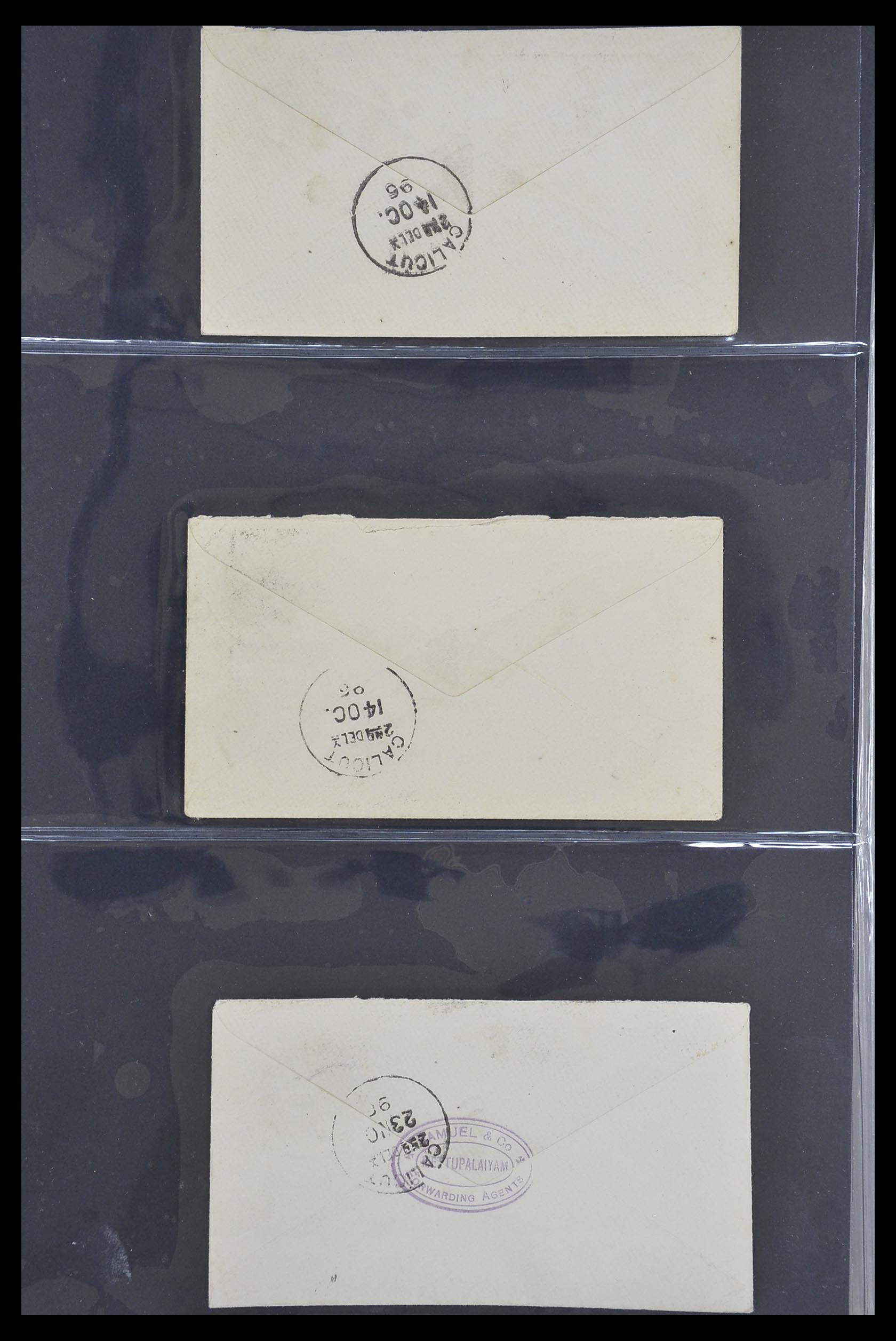 33724 147 - Postzegelverzameling 33724 India en staten brieven 1865-1949.