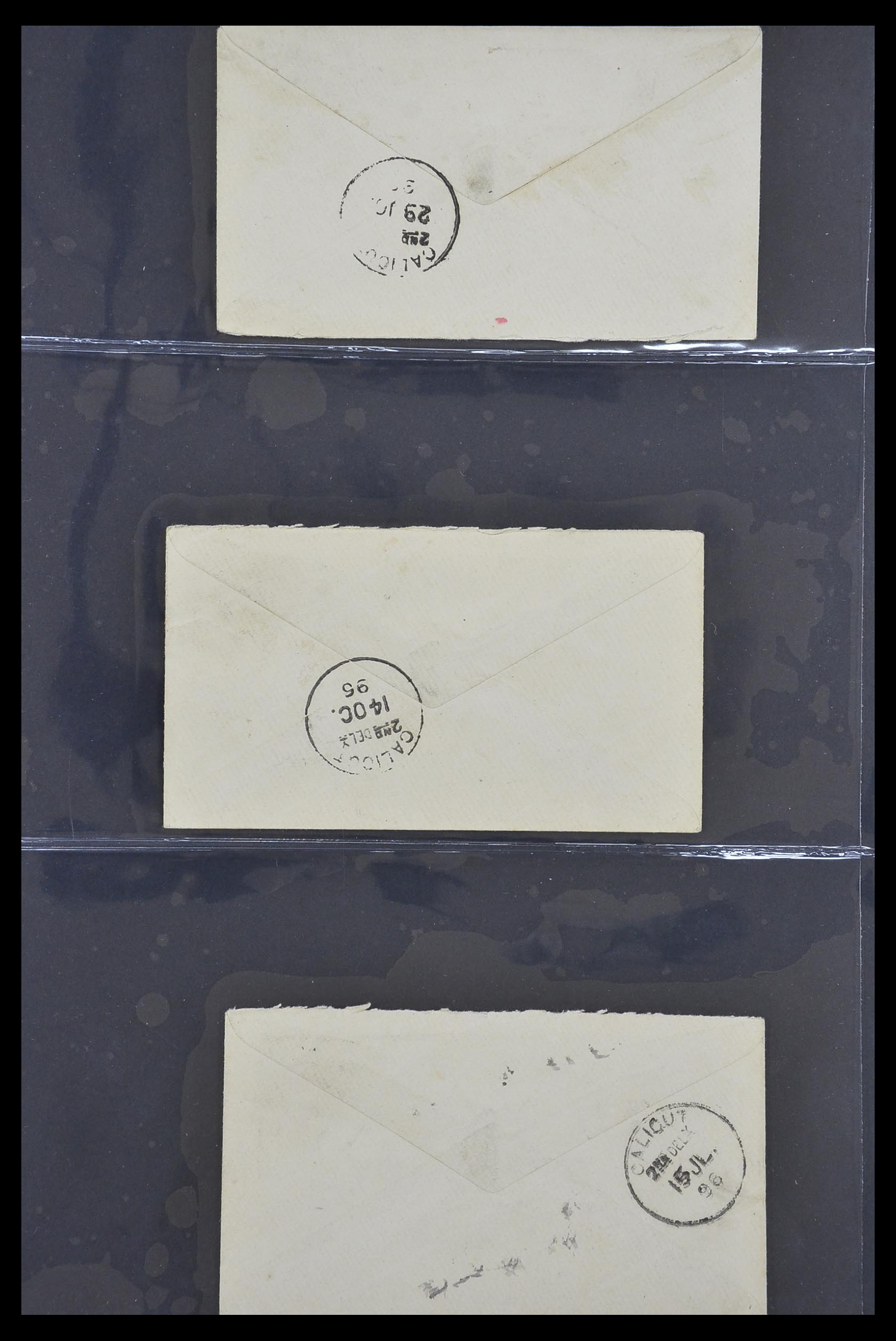 33724 149 - Postzegelverzameling 33724 India en staten brieven 1865-1949.