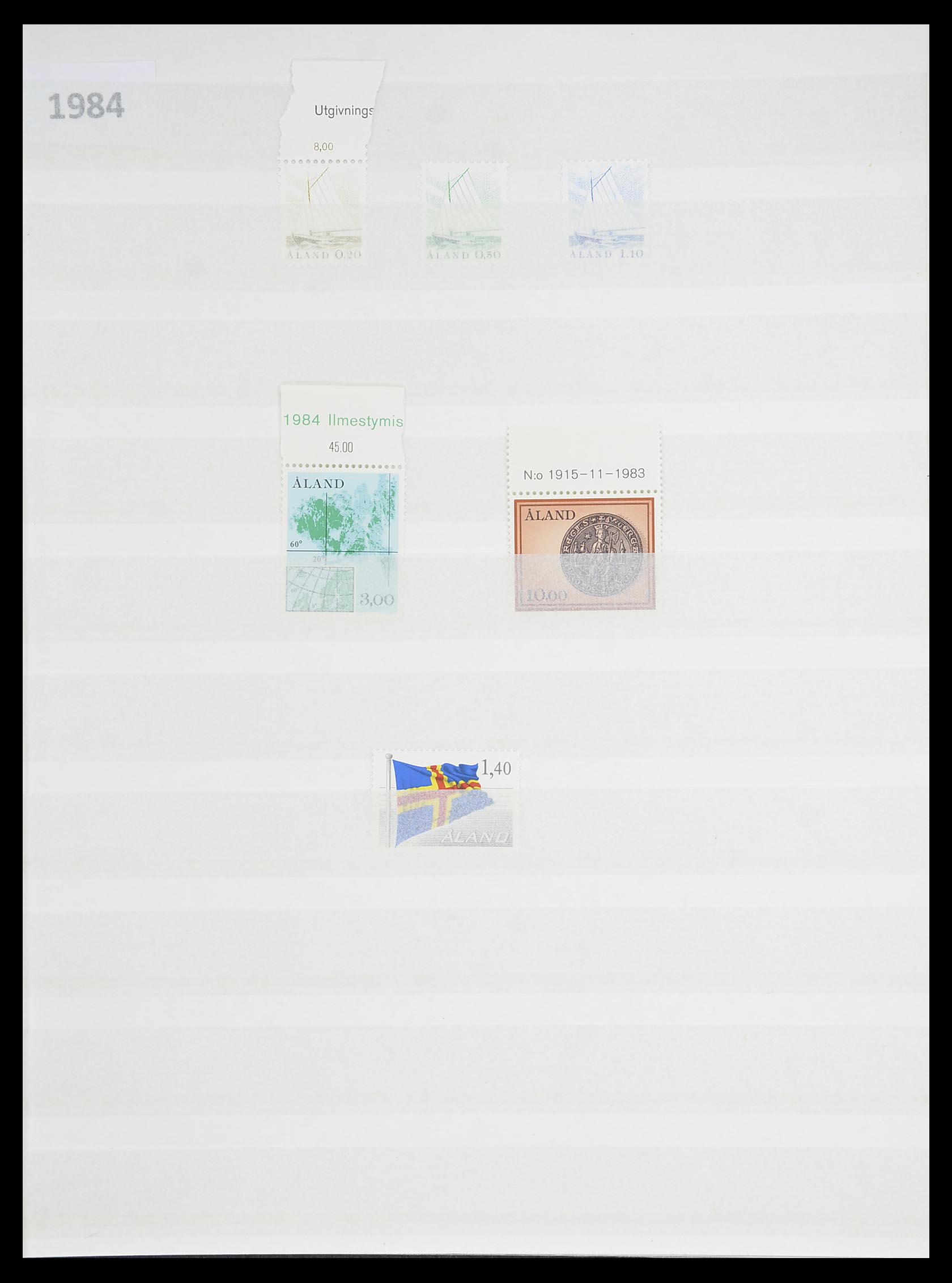 33726 001 - Postzegelverzameling 33726 Scandinavië tot en met 2006.