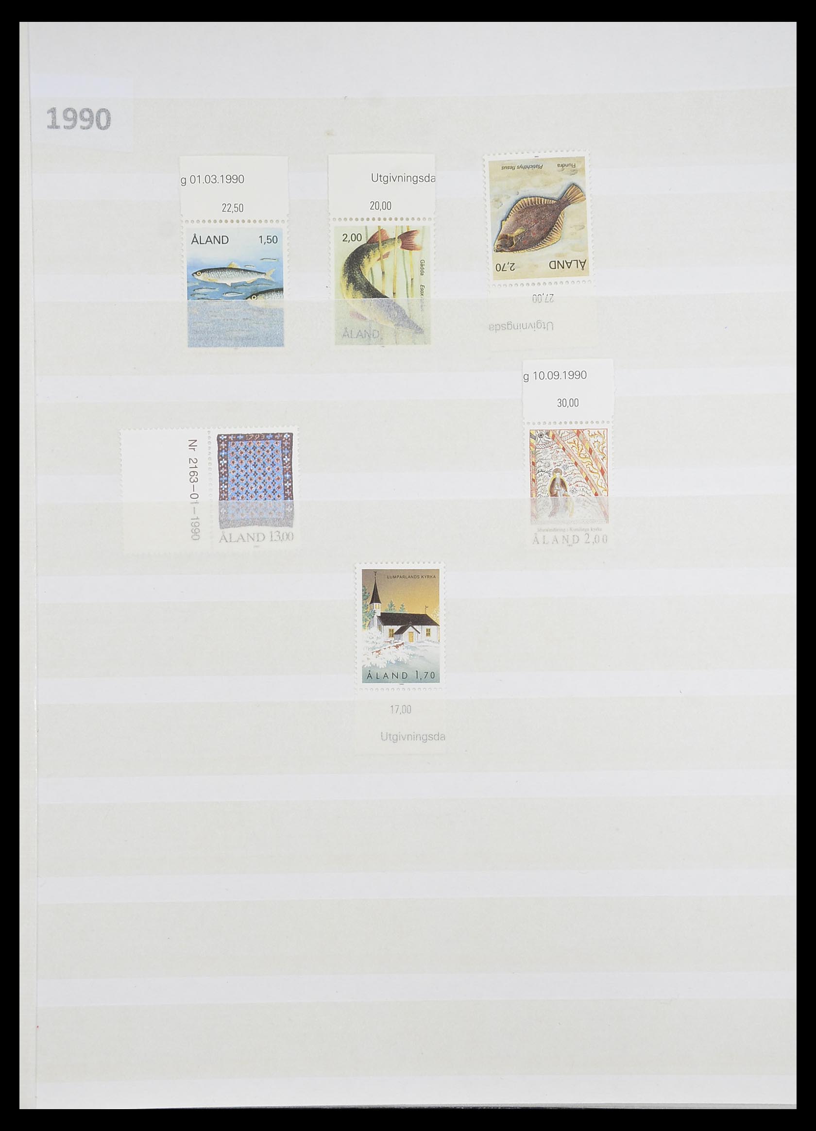 33726 007 - Postzegelverzameling 33726 Scandinavië tot en met 2006.