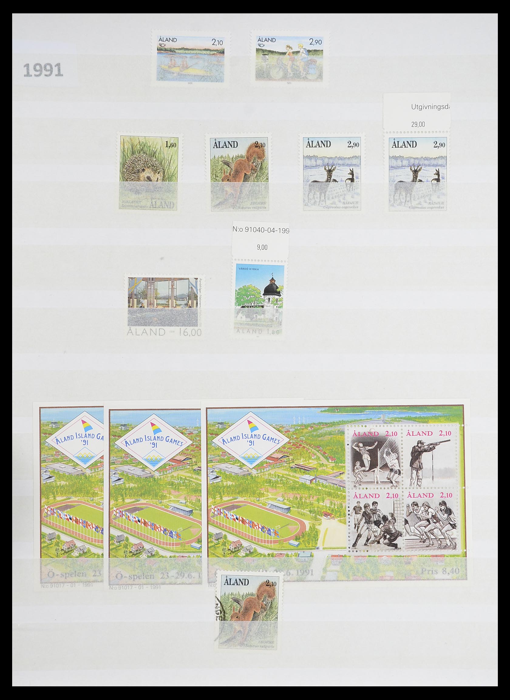 33726 008 - Postzegelverzameling 33726 Scandinavië tot en met 2006.