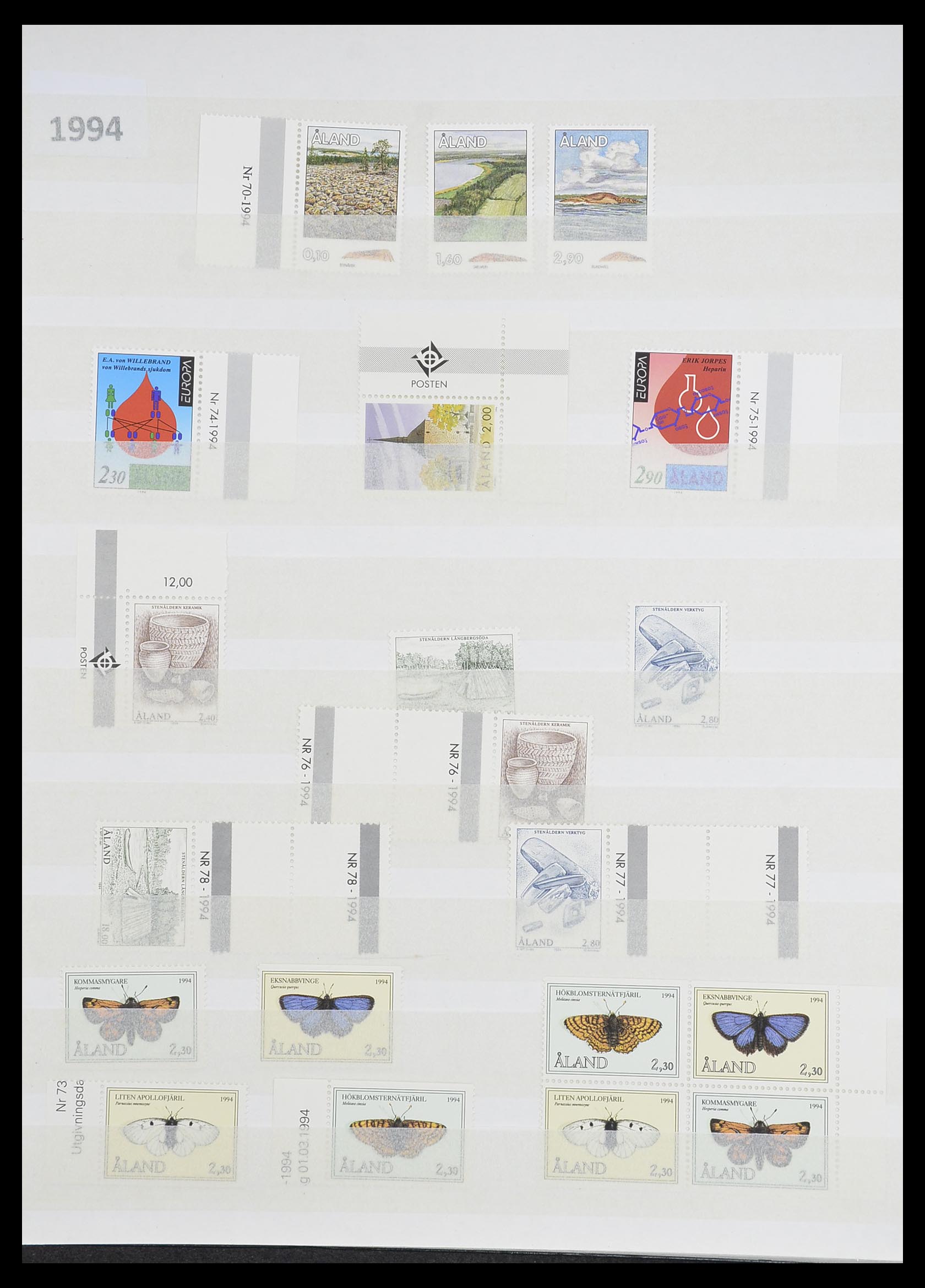 33726 011 - Postzegelverzameling 33726 Scandinavië tot en met 2006.